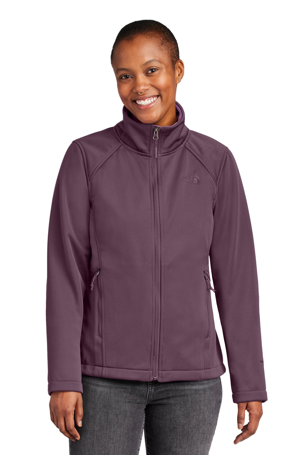 Custom Embroidered - The North Face® Ladies Chest Logo Ridgewall Soft Shell Jacket NF0A88D4