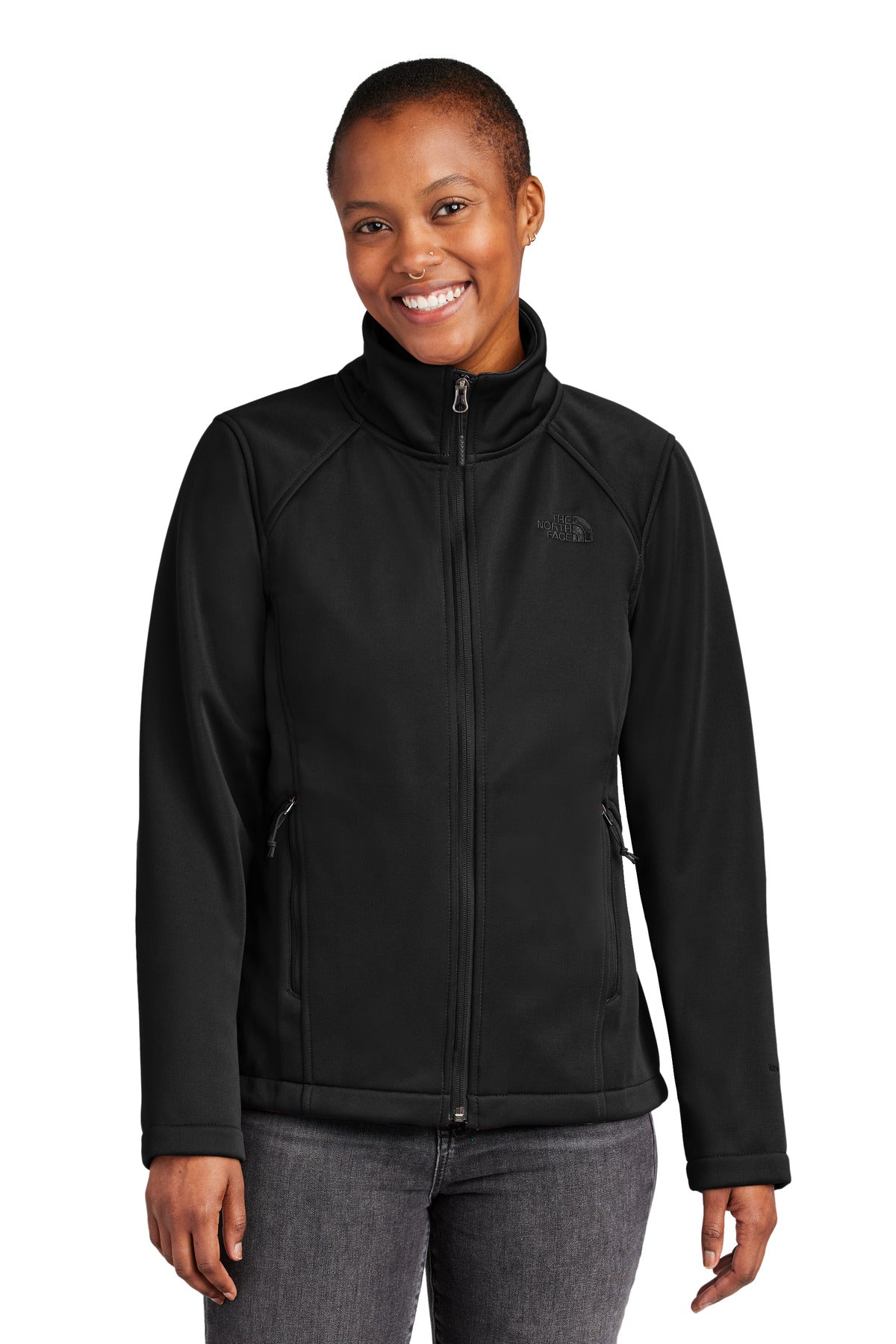 Custom Embroidered - The North Face® Ladies Chest Logo Ridgewall Soft Shell Jacket NF0A88D4