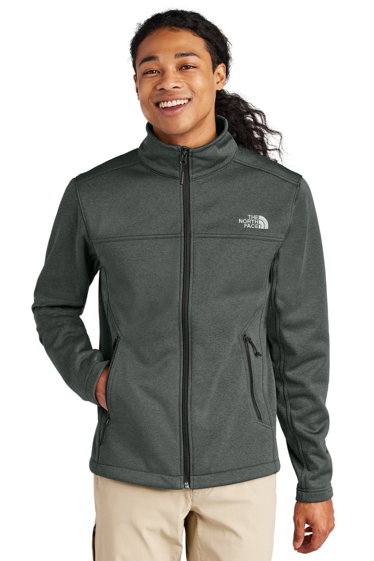 Custom Embroidered - The North Face® Chest Logo Ridgewall Soft Shell Jacket NF0A88D5