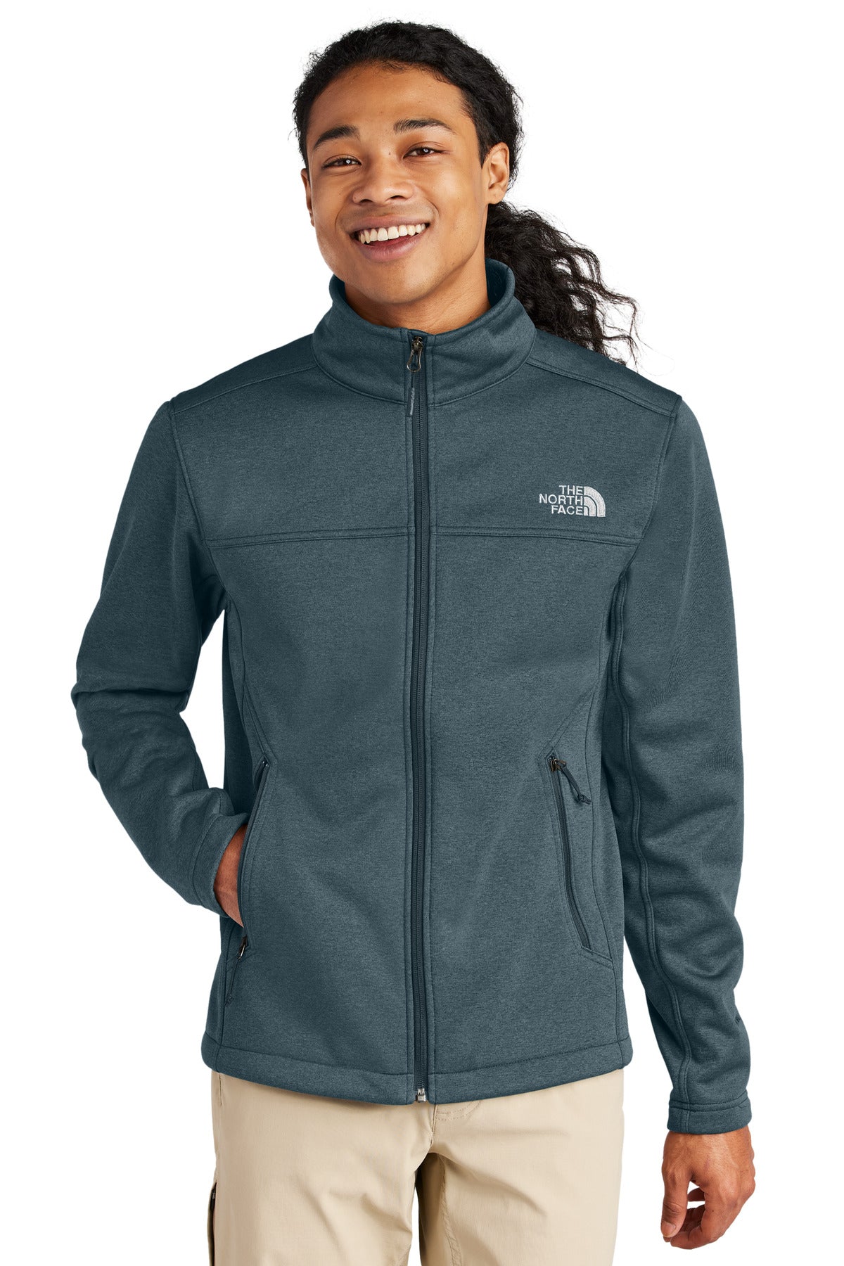 Custom Embroidered - The North Face® Chest Logo Ridgewall Soft Shell Jacket NF0A88D5