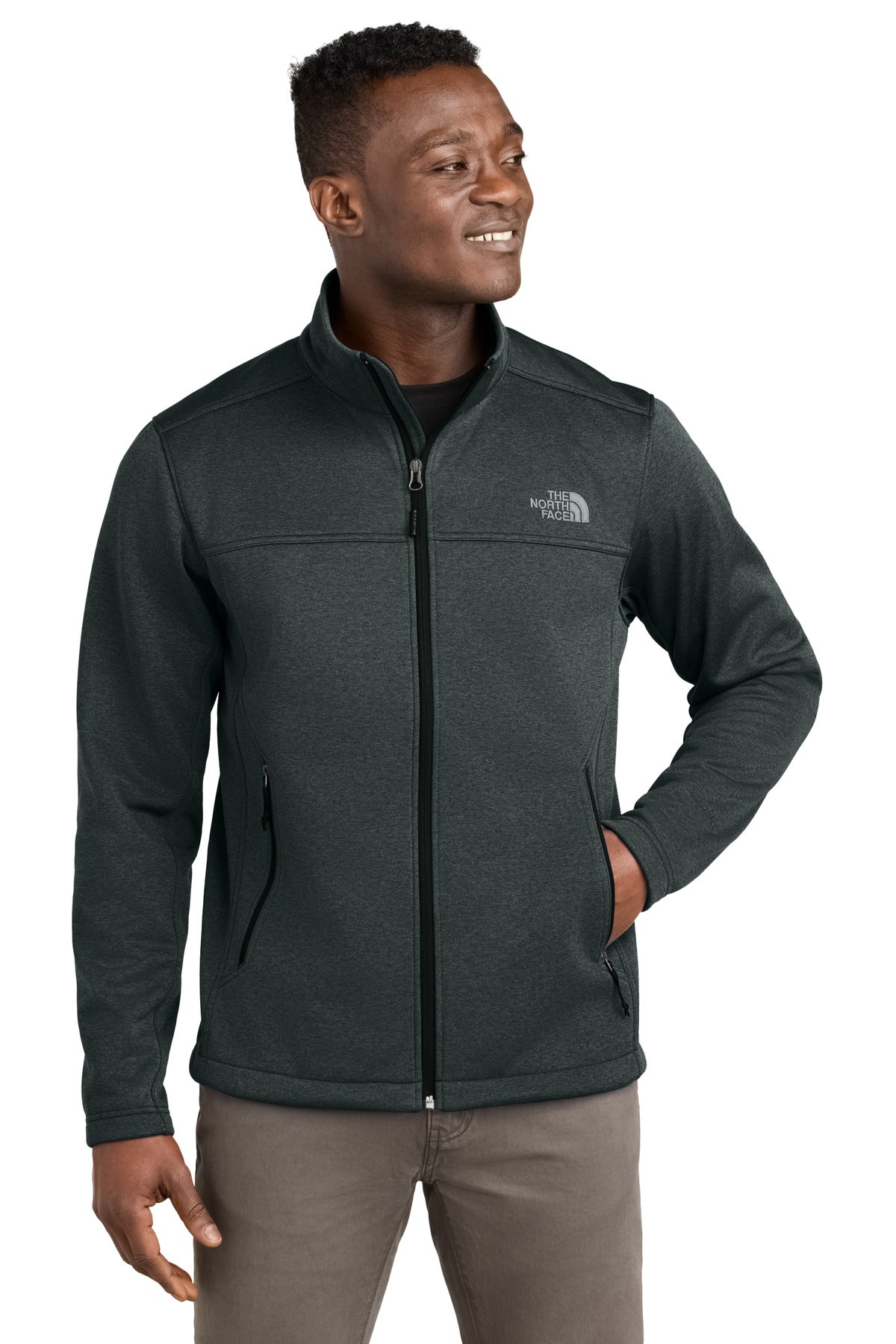 Custom Embroidery or DTF Print - The North Face ®  Chest Logo Ridgewall Soft Shell Jacket NF0A88D5