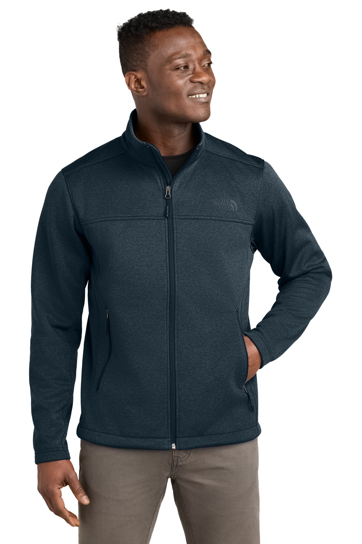 Custom Embroidery or DTF Print - The North Face ®  Chest Logo Ridgewall Soft Shell Jacket NF0A88D5