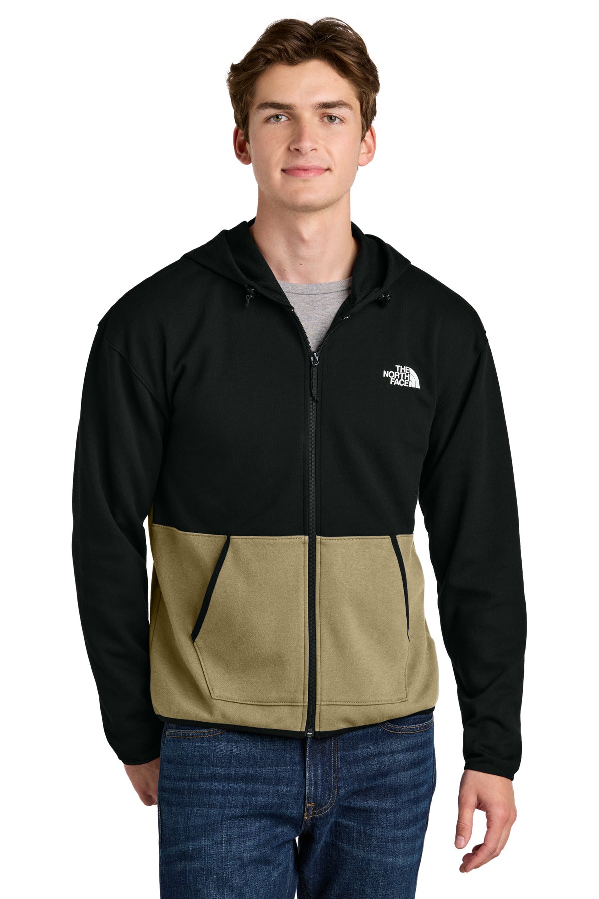 Custom Embroidery or DTF Print - The North Face ®  Double-Knit Full-Zip Hoodie NF0A8BUS