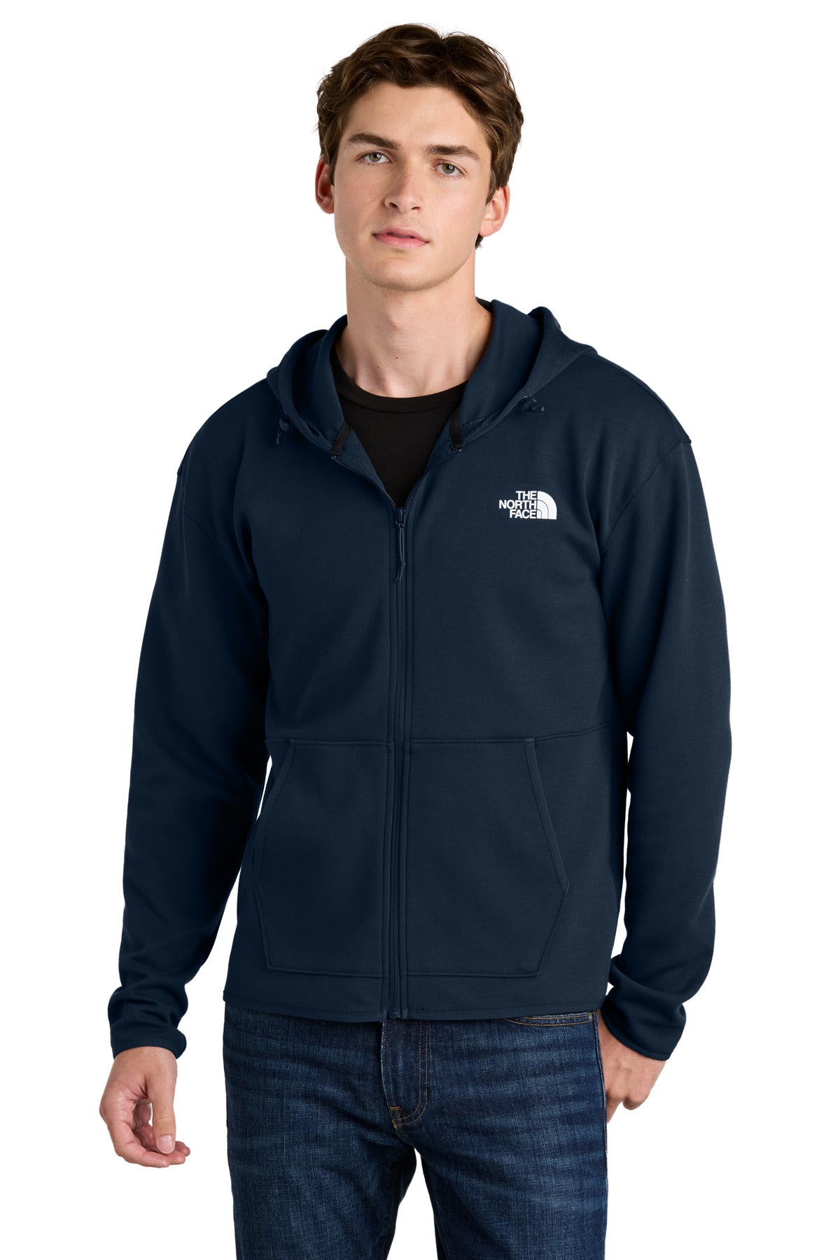 Custom Embroidery or DTF Print - The North Face ®  Double-Knit Full-Zip Hoodie NF0A8BUS