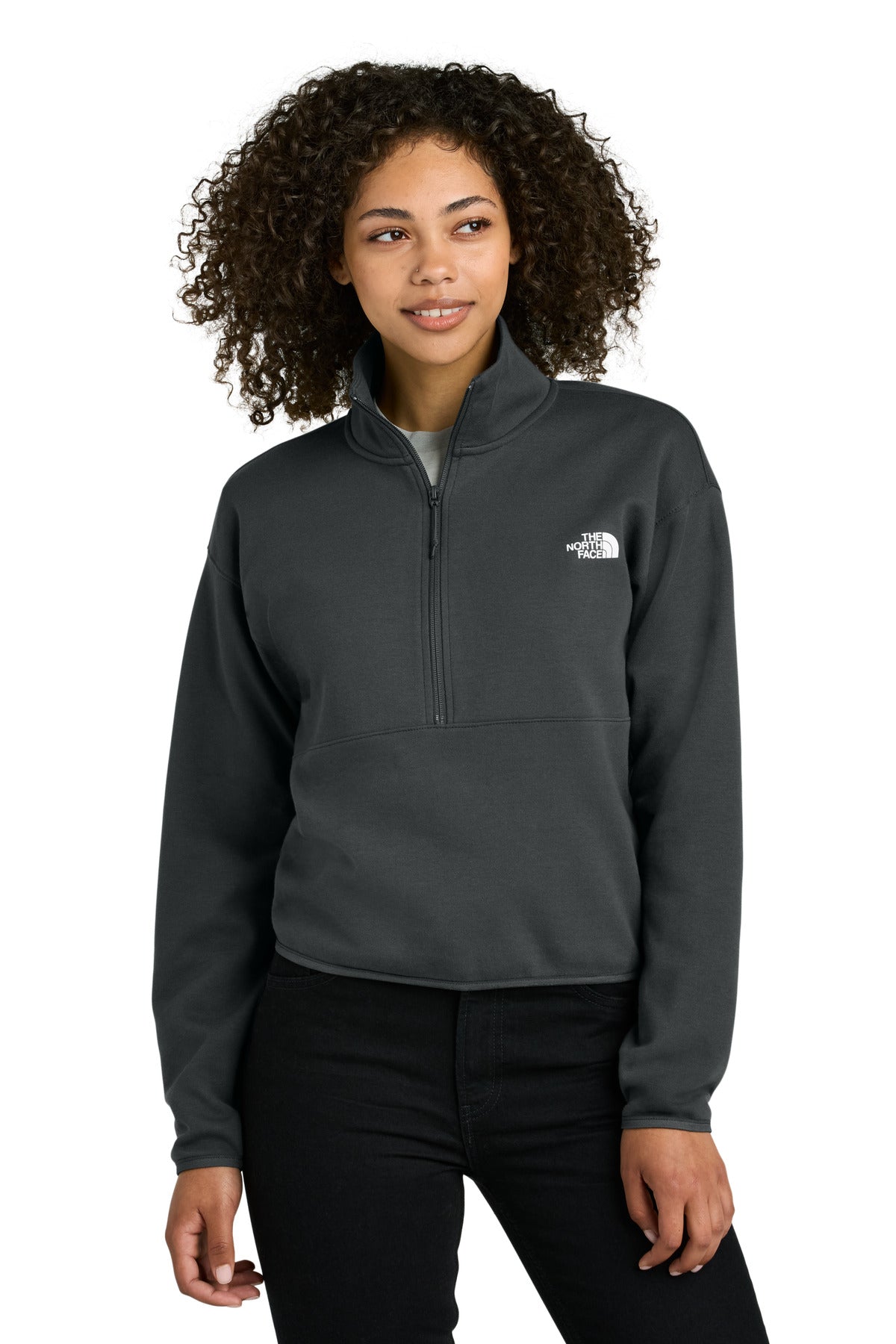 Custom Embroidery or DTF Print - The North Face ®  Women's Double-Knit 1/2-Zip Fleece NF0A8C5H