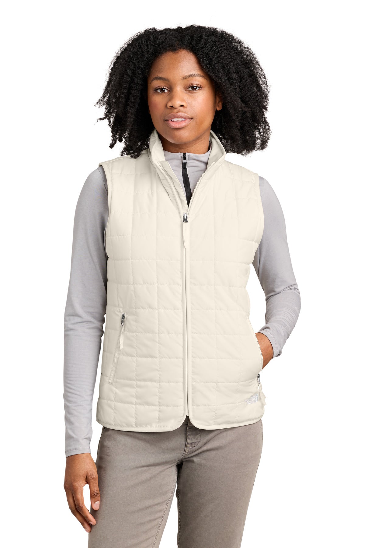 Custom Embroidery or DTF Print - The North Face ®  Women's Iron Drift Quilted Vest NF0A8JF0