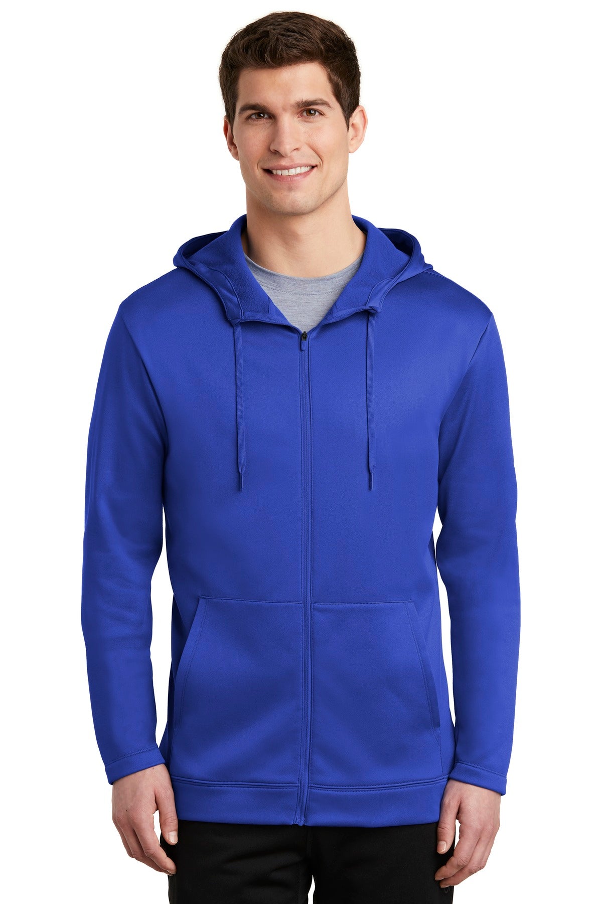 Custom Embroidered - Nike Therma-FIT Full-Zip Fleece Hoodie. NKAH6259