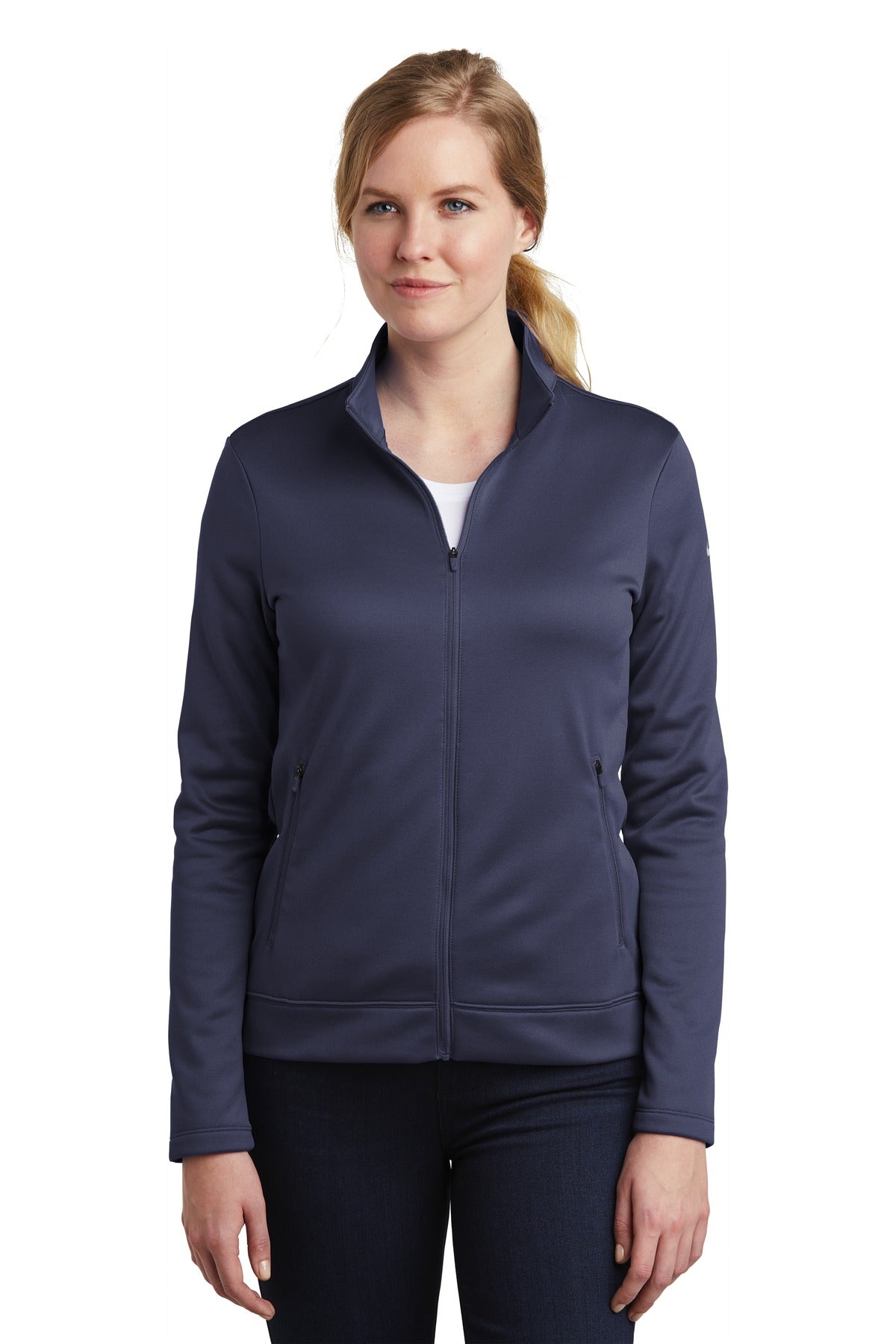 Custom Embroidered - Nike Women's Therma-FIT Full-Zip Fleece. NKAH6260