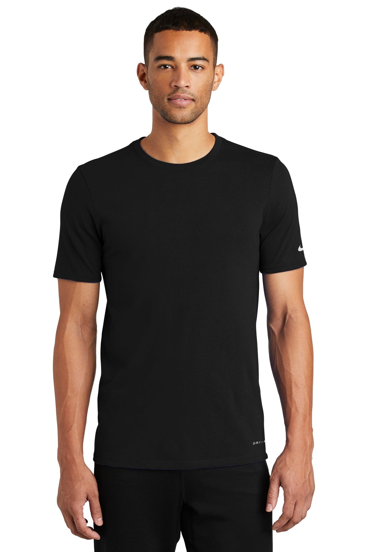 Custom Embroidered - Nike Dri-FIT Cotton/Poly Tee. NKBQ5231