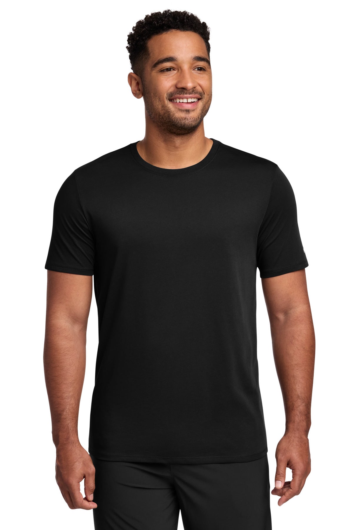 Custom Embroidery or DTF Print - Nike Dri-FIT Cotton/Poly Tee. NKBQ5231