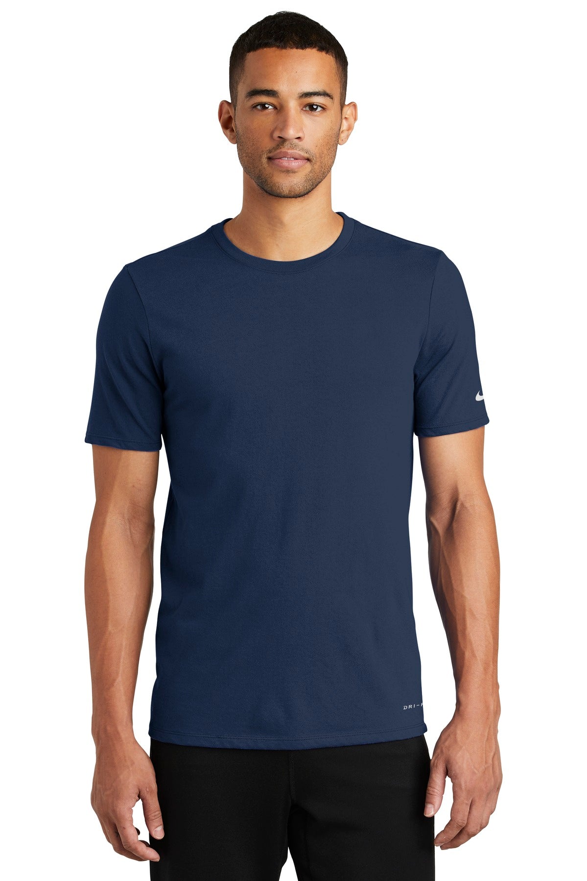 Custom Embroidered - Nike Dri-FIT Cotton/Poly Tee. NKBQ5231