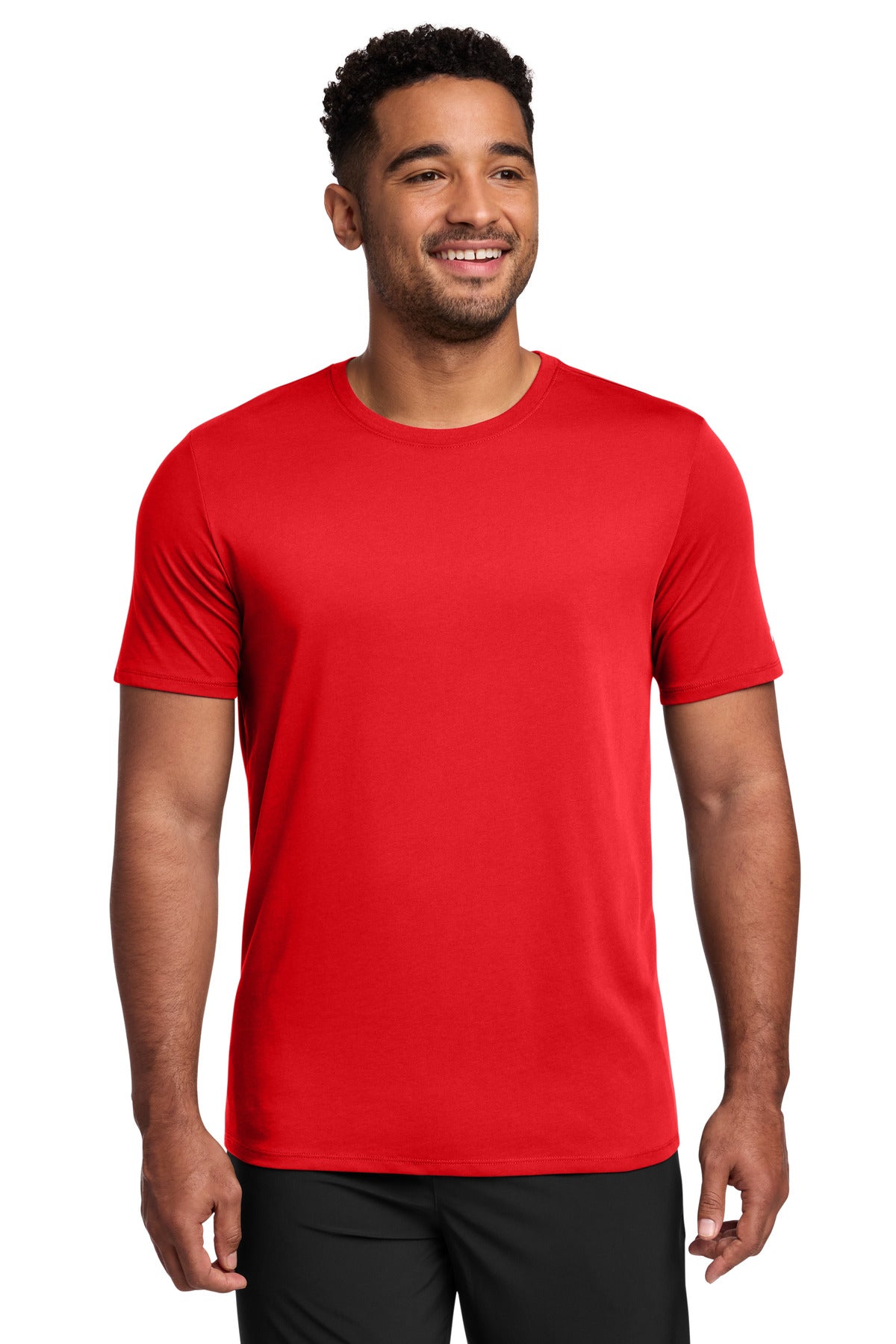 Custom Embroidery or DTF Print - Nike Dri-FIT Cotton/Poly Tee. NKBQ5231