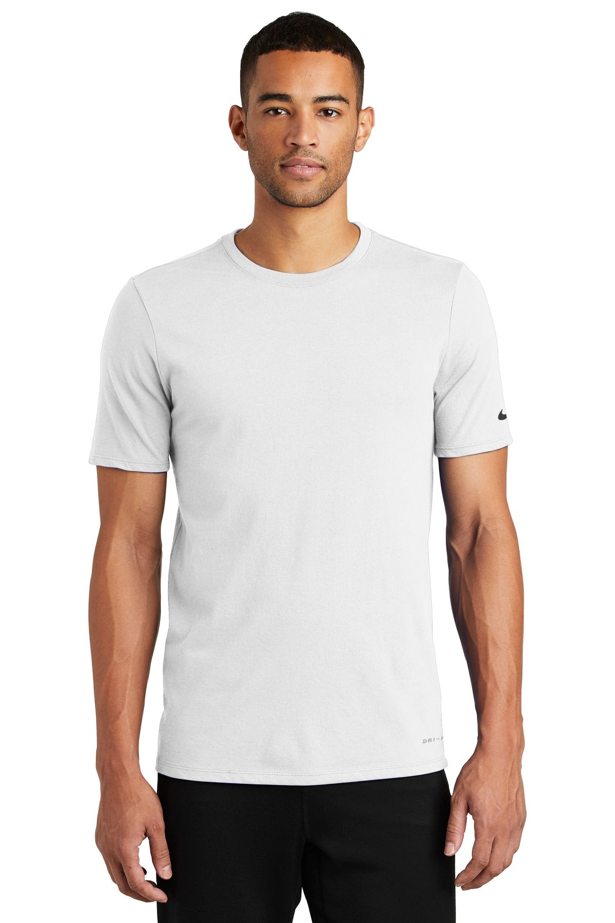 Custom Embroidered - Nike Dri-FIT Cotton/Poly Tee. NKBQ5231