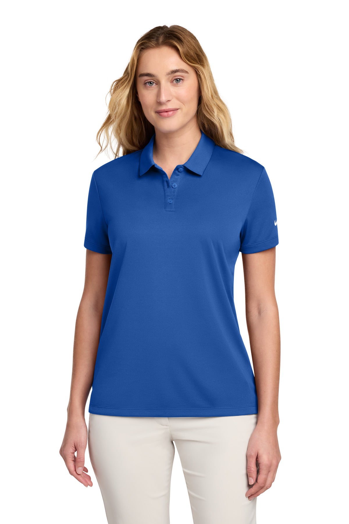 Custom Embroidery or DTF Print - Nike Women's Dry Essential Solid Polo NKBV6043