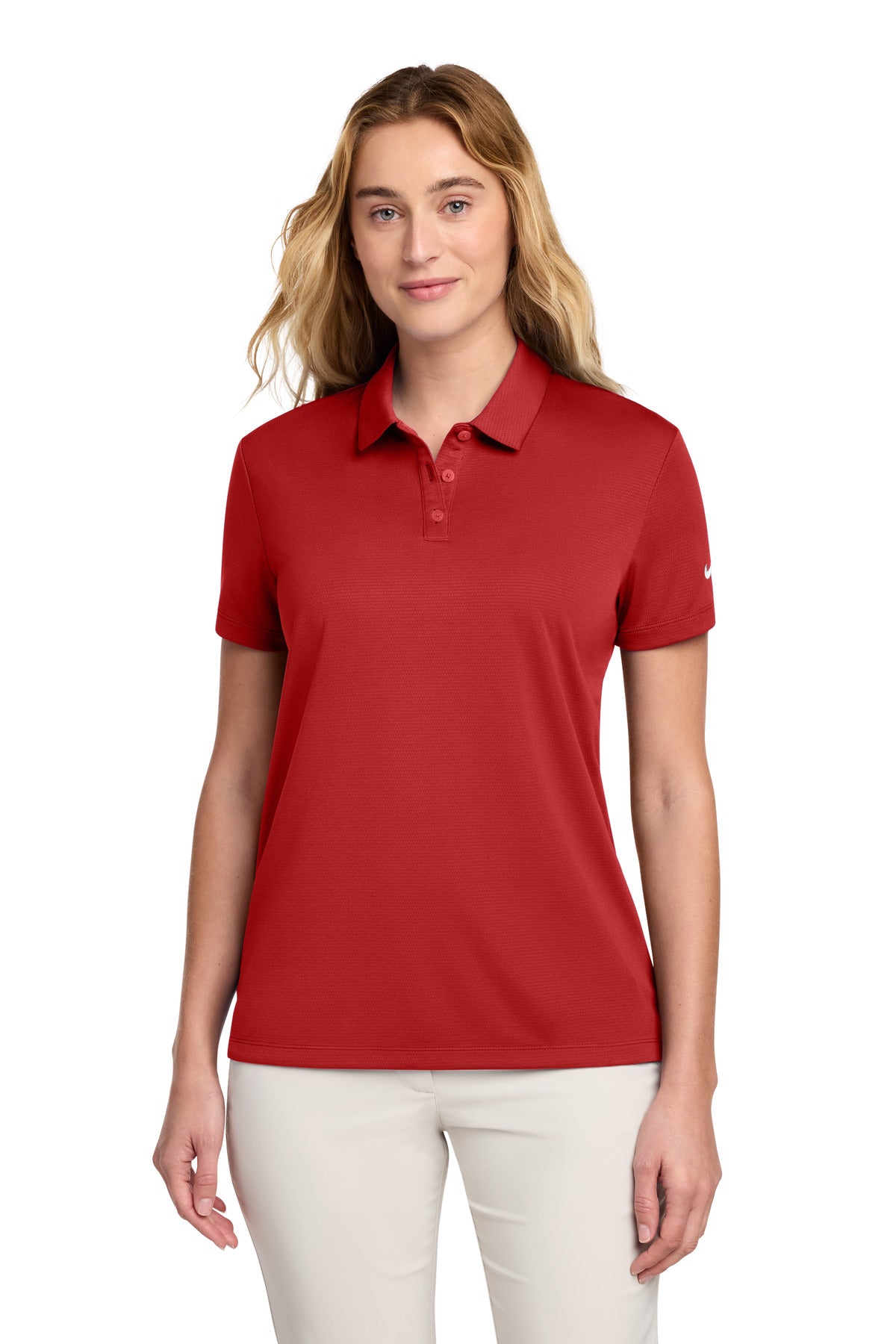 Custom Embroidery or DTF Print - Nike Women's Dry Essential Solid Polo NKBV6043