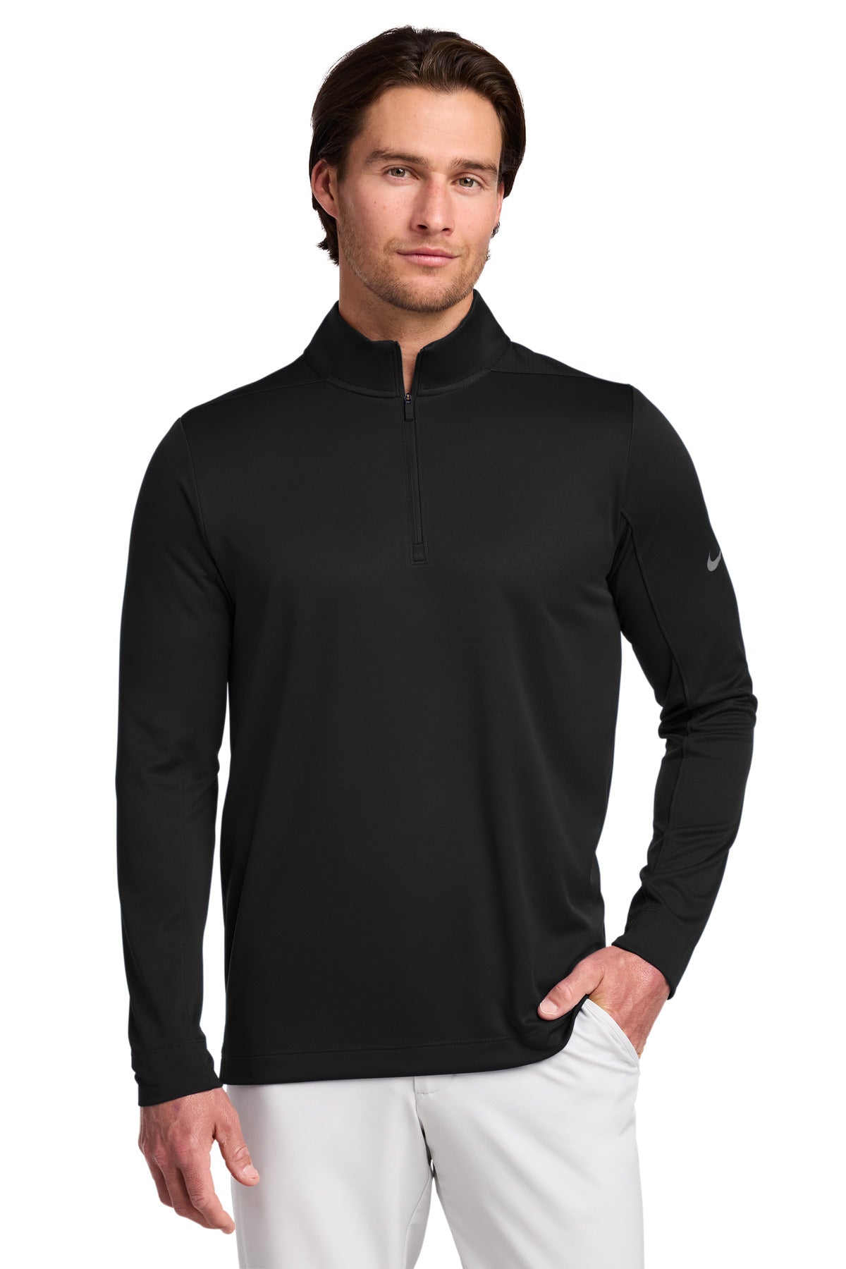 Custom Embroidery or DTF Print - Nike Dry 1/2-Zip Cover-Up NKBV6044