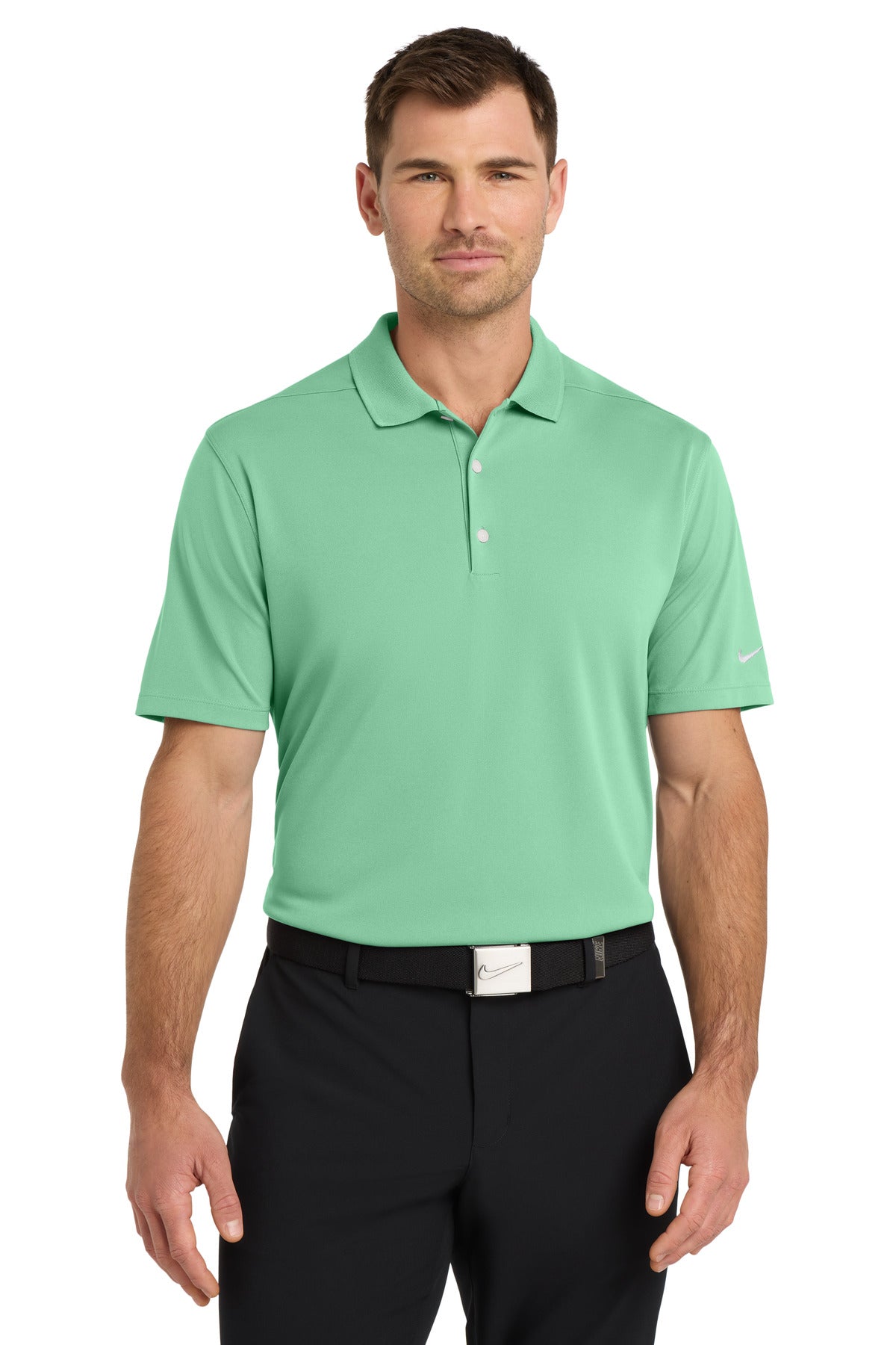 Custom Embroidered - Nike Dri-FIT Micro Pique 2.0 Polo NKDC1963 - Mint