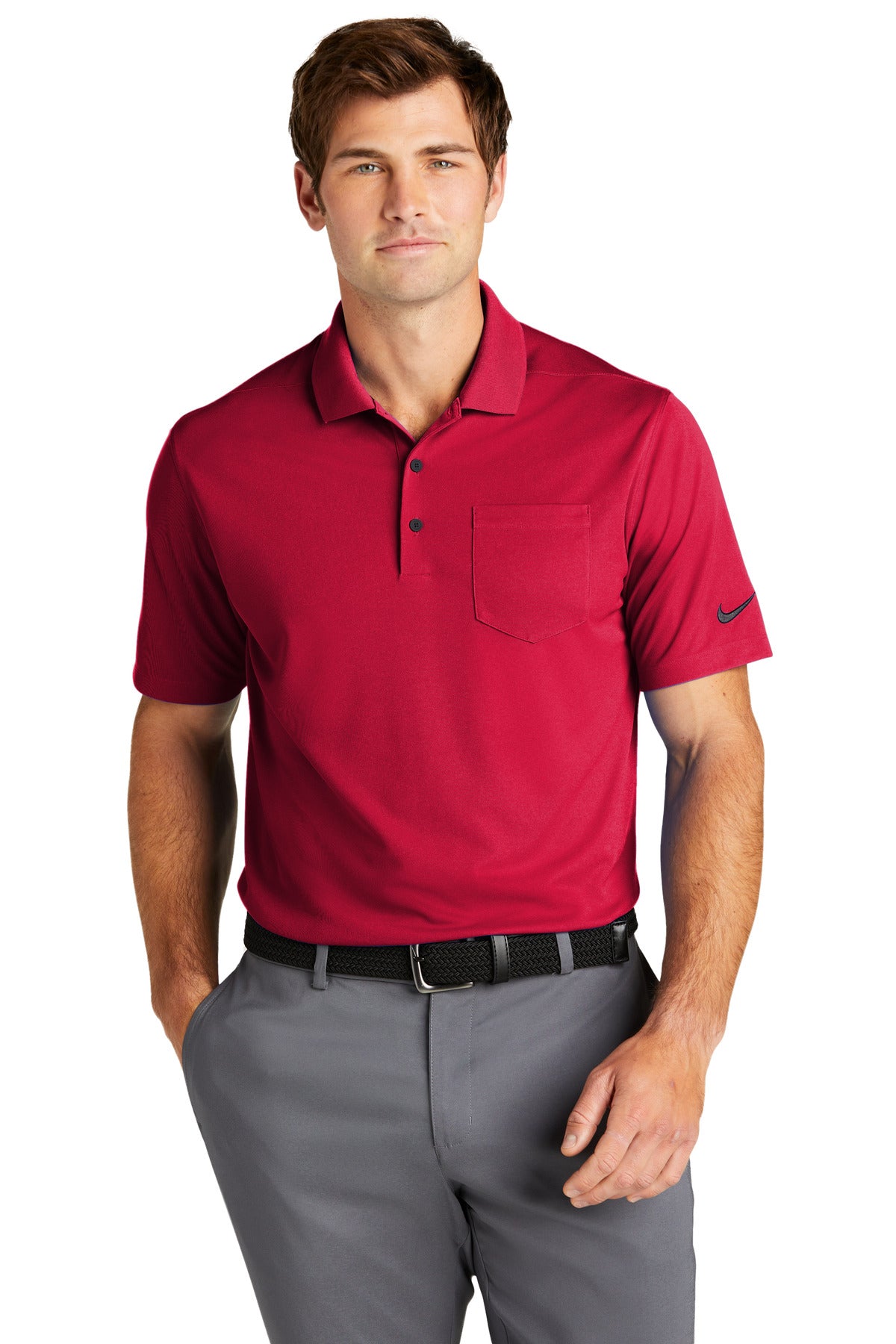 Custom Embroidery or DTF Print - Nike Dri-FIT Micro Pique 2.0 Pocket Polo NKDC2103
