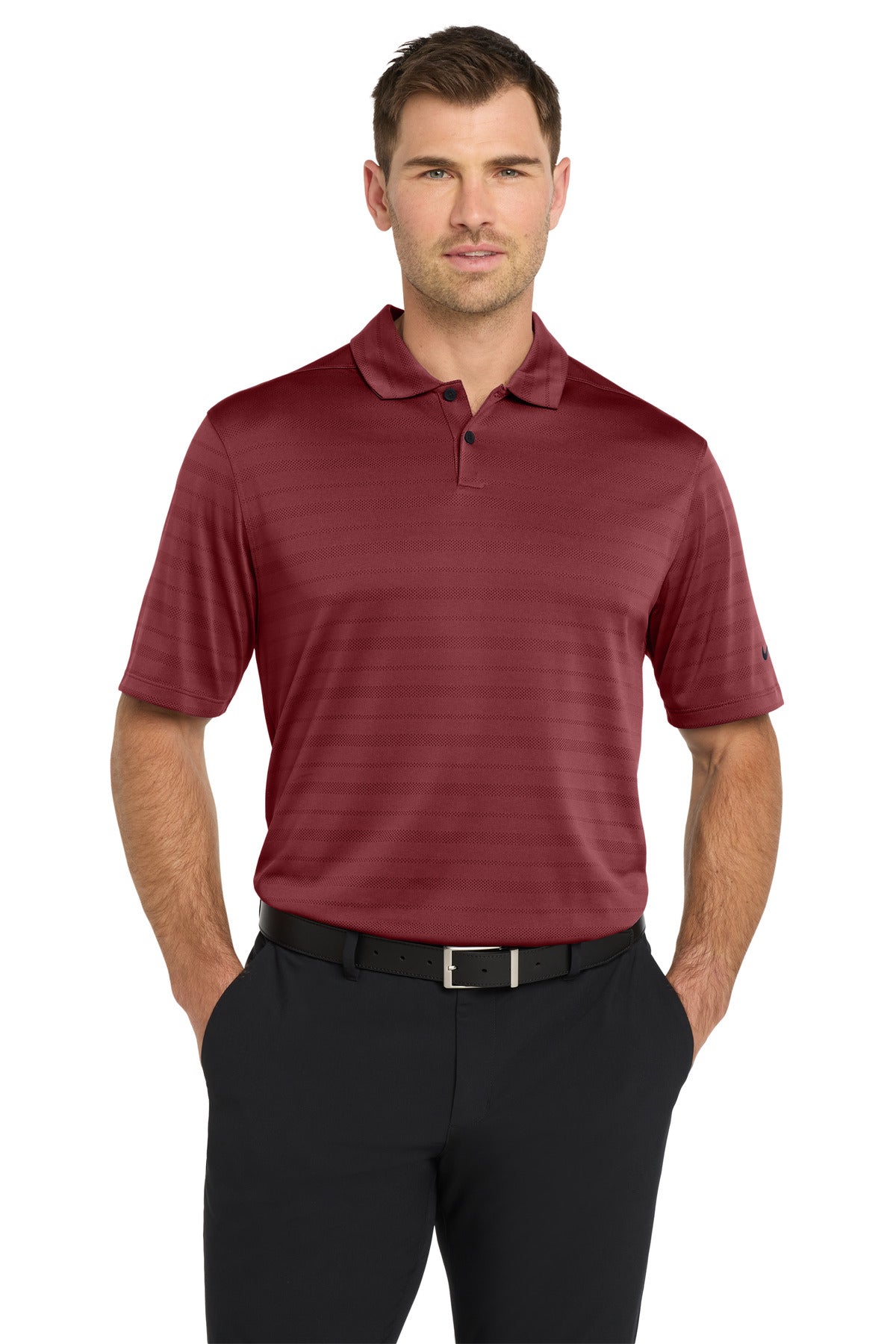 Custom Embroidery or DTF Print - Nike Dri-FIT Vapor Jacquard Polo NKDC2115