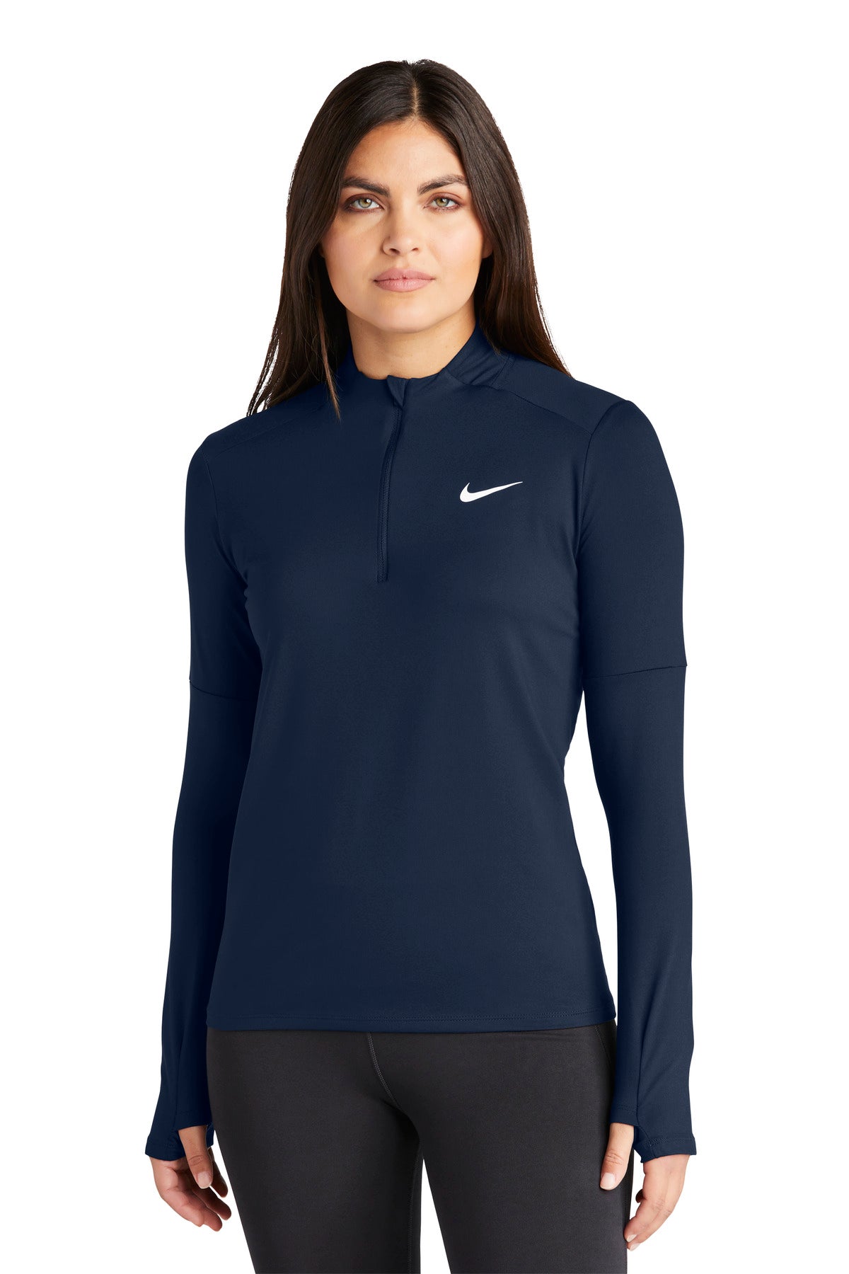 Custom Embroidered - Nike Ladies Dri-FIT Element 1/2-Zip Top NKDH4951