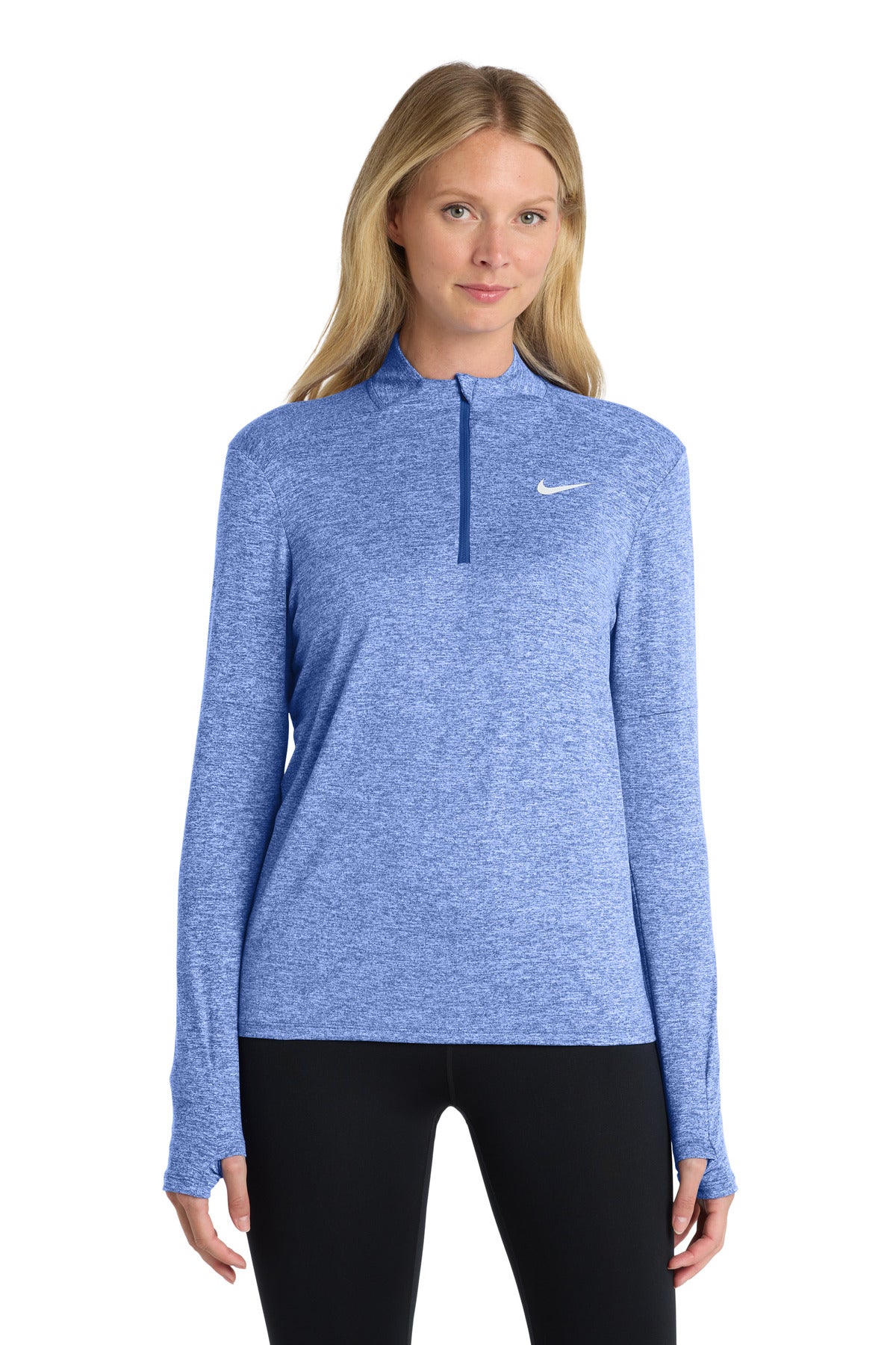 Custom Embroidery or DTF Print - Nike Women's Dri-FIT Element 1/2-Zip Top NKDH4951
