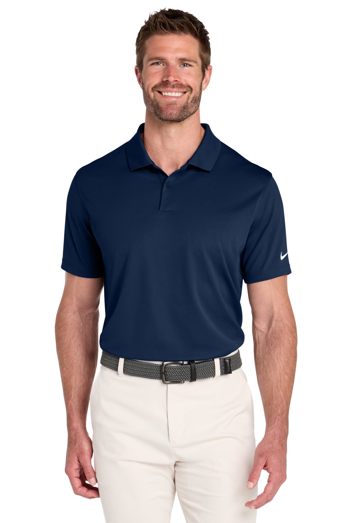 Custom Embroidery or DTF Print - Nike Victory Solid Polo NKDX6684