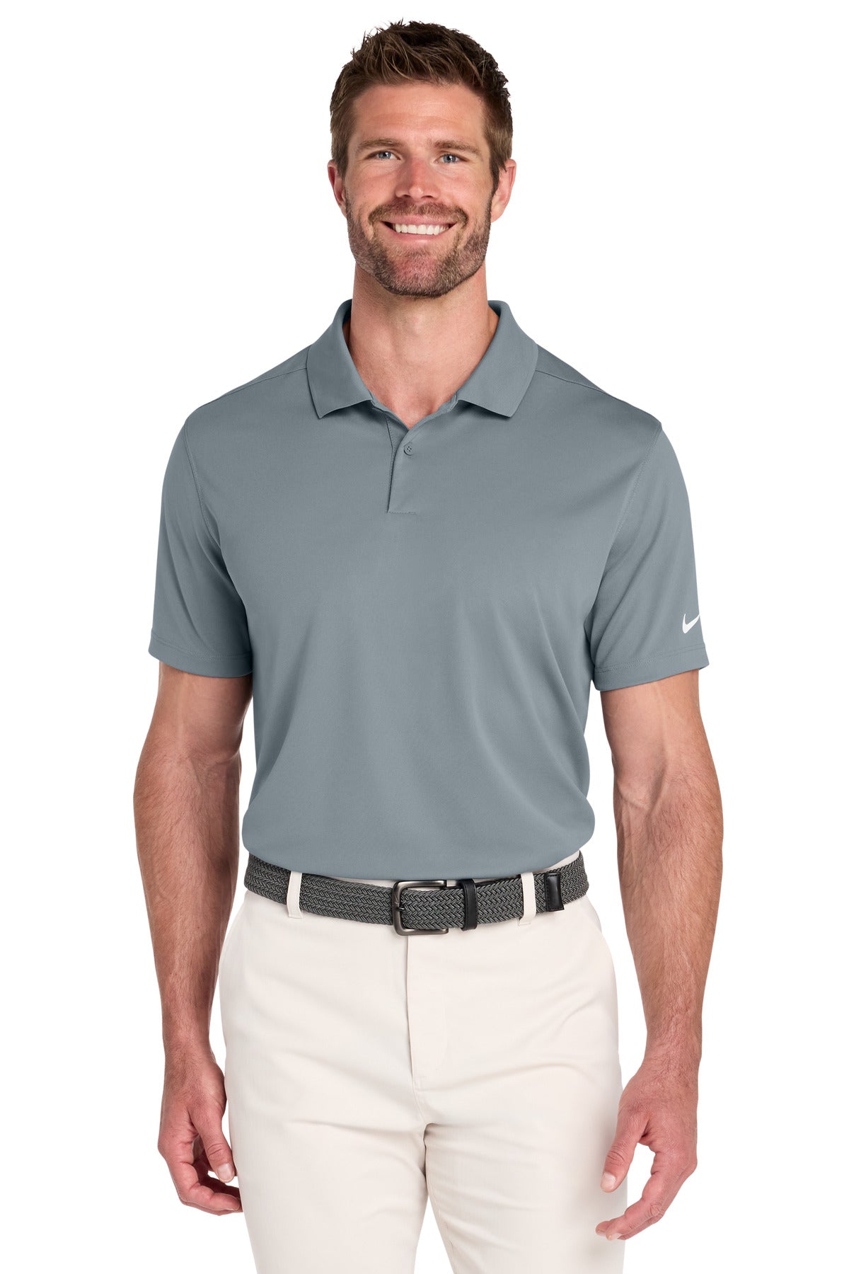 Custom Embroidery or DTF Print - Nike Victory Solid Polo NKDX6684