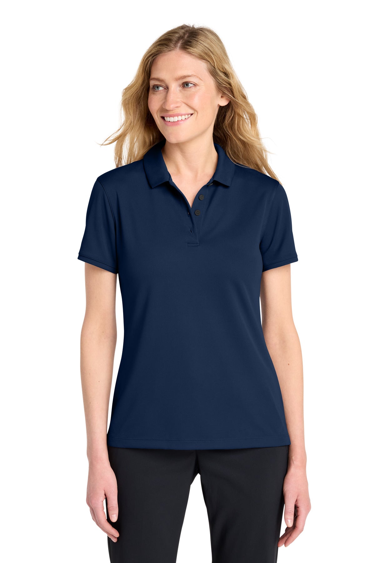 Custom Embroidery or DTF Print - Nike Women's Victory Solid Polo NKDX6685