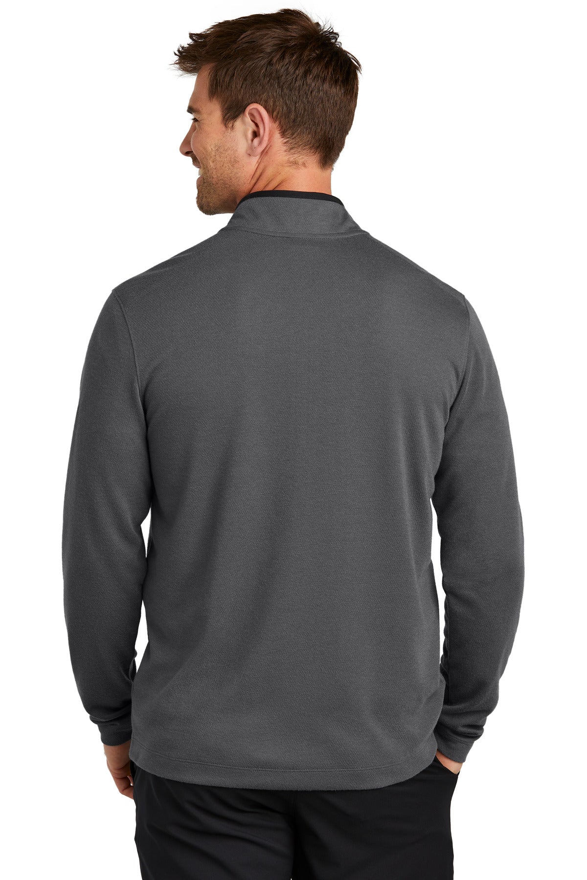 Custom Embroidery or DTF Print - Nike Textured 1/2-Zip Cover-Up  NKDX6702