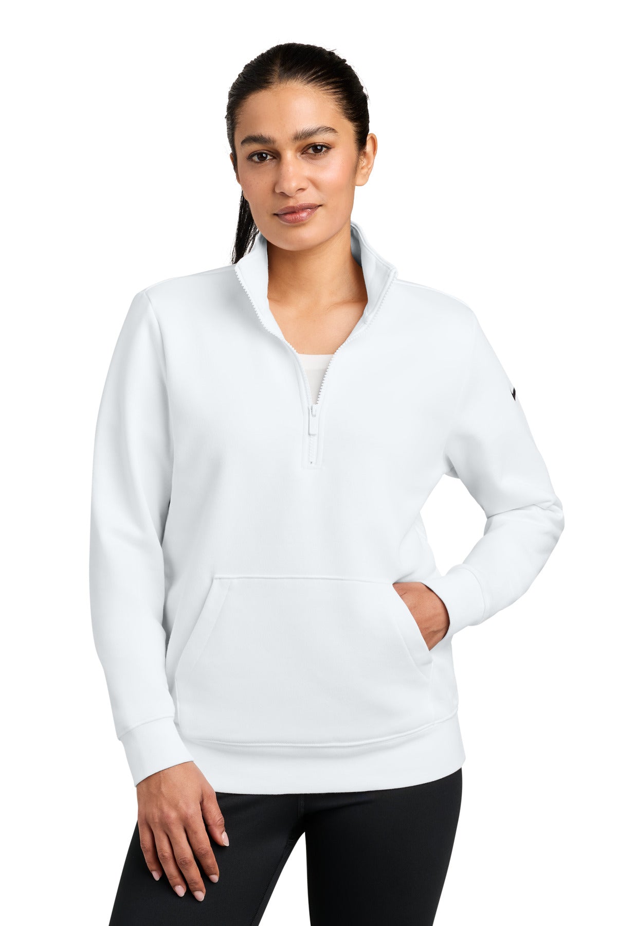 Women's Fleece 1/2-Zip | Brushed-Back | Casual & Work