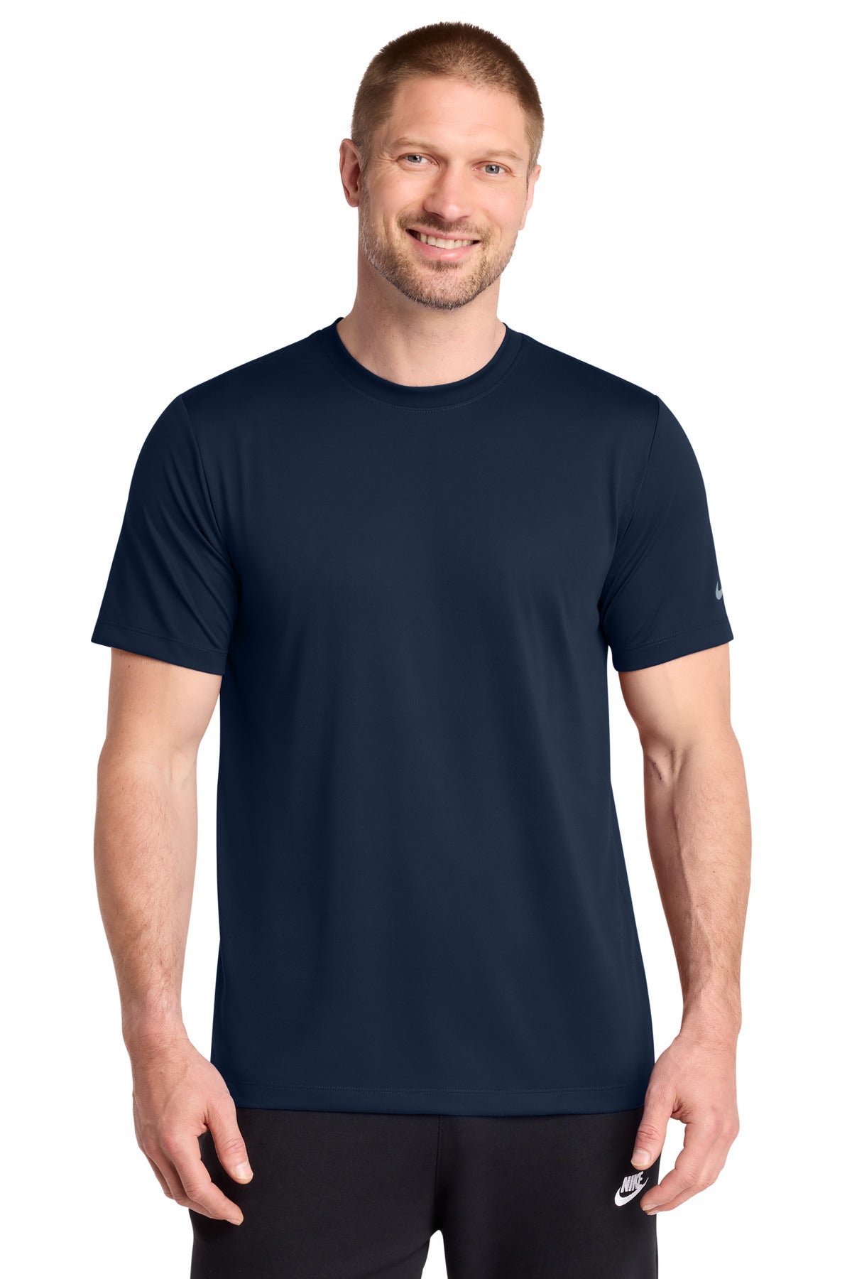 Custom Embroidery or DTF Print - Nike Swoosh Sleeve rLegend Tee NKDX8730
