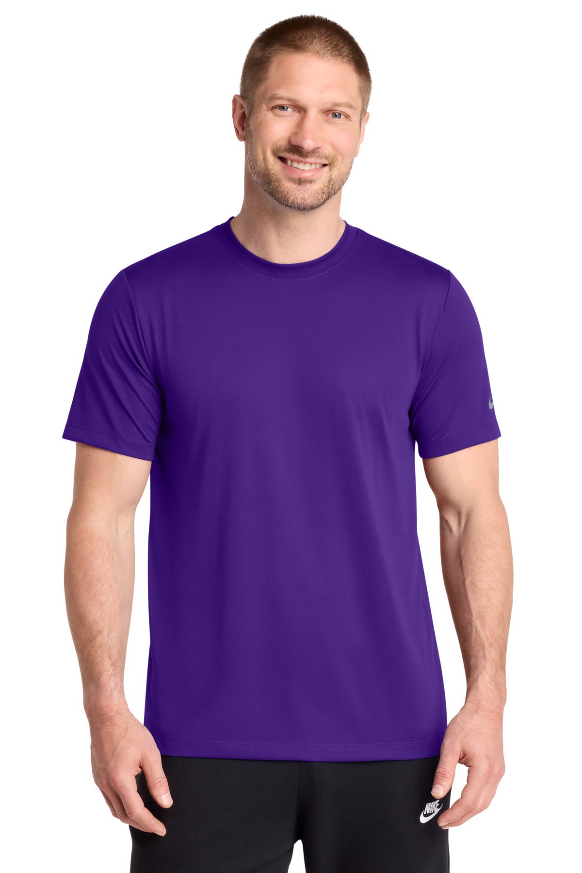 Custom Embroidery or DTF Print - Nike Swoosh Sleeve rLegend Tee NKDX8730