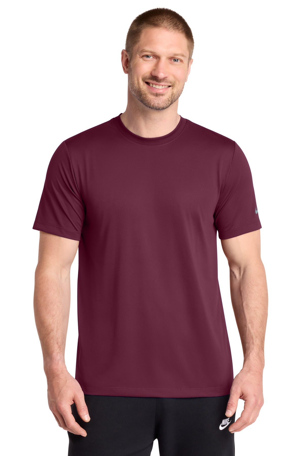 Custom Embroidery or DTF Print - Nike Swoosh Sleeve rLegend Tee NKDX8730