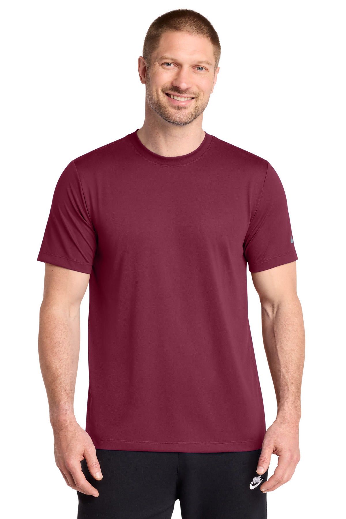 Custom Embroidery or DTF Print - Nike Swoosh Sleeve rLegend Tee NKDX8730