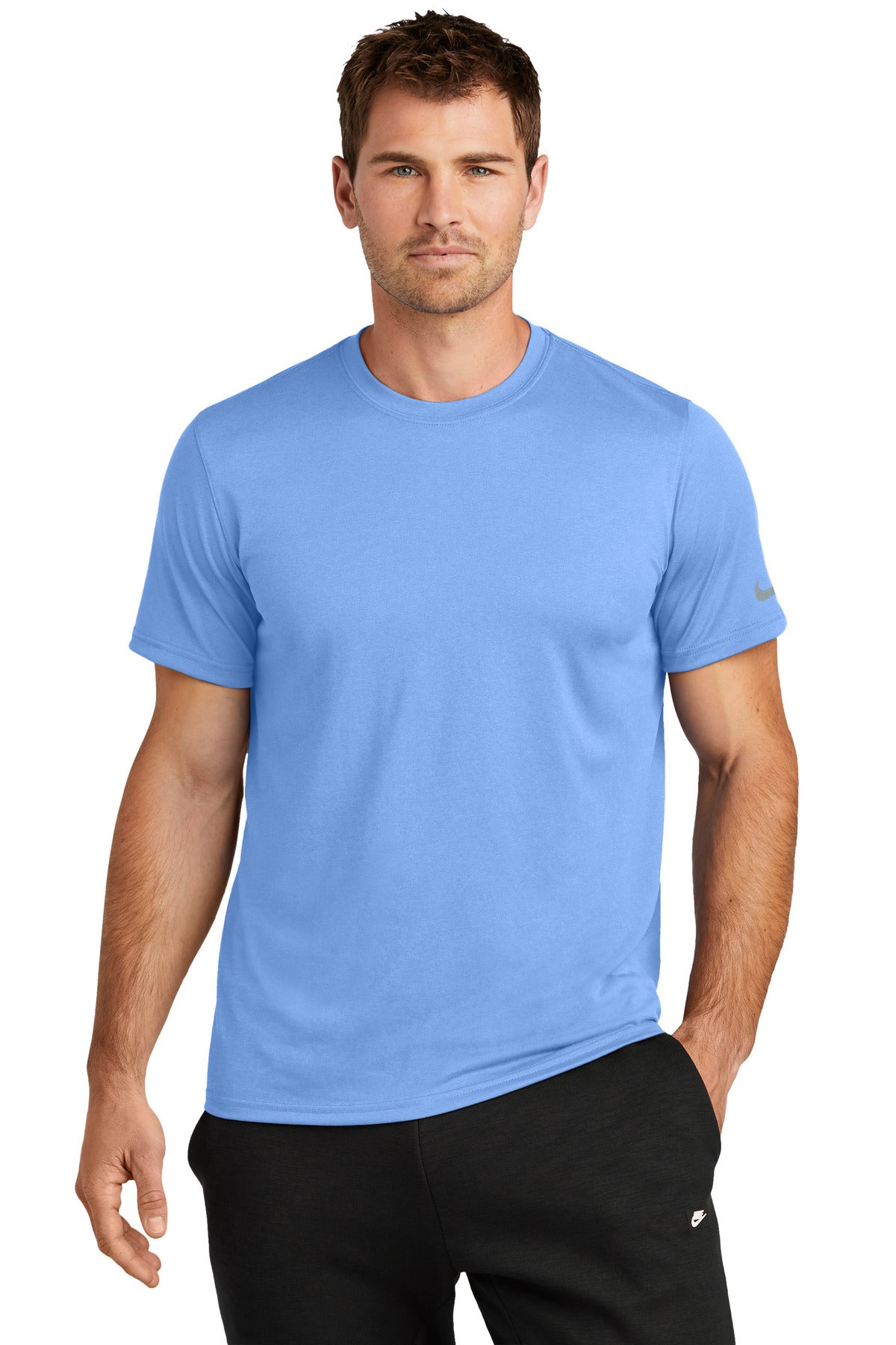 Custom Embroidery or DTF Print - Nike Swoosh Sleeve rLegend Tee NKDX8730