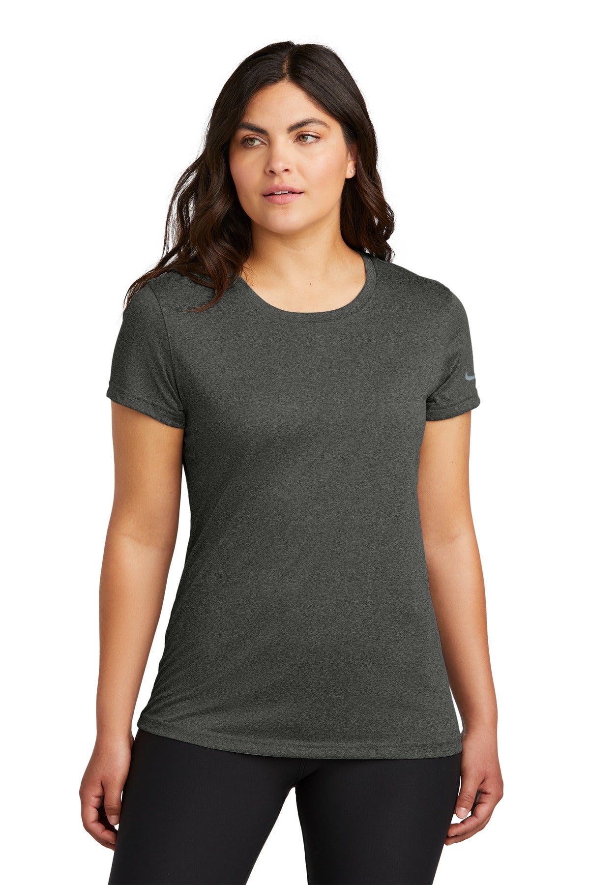 Custom Embroidered - Nike Women's Swoosh Sleeve rLegend Tee NKDX8734