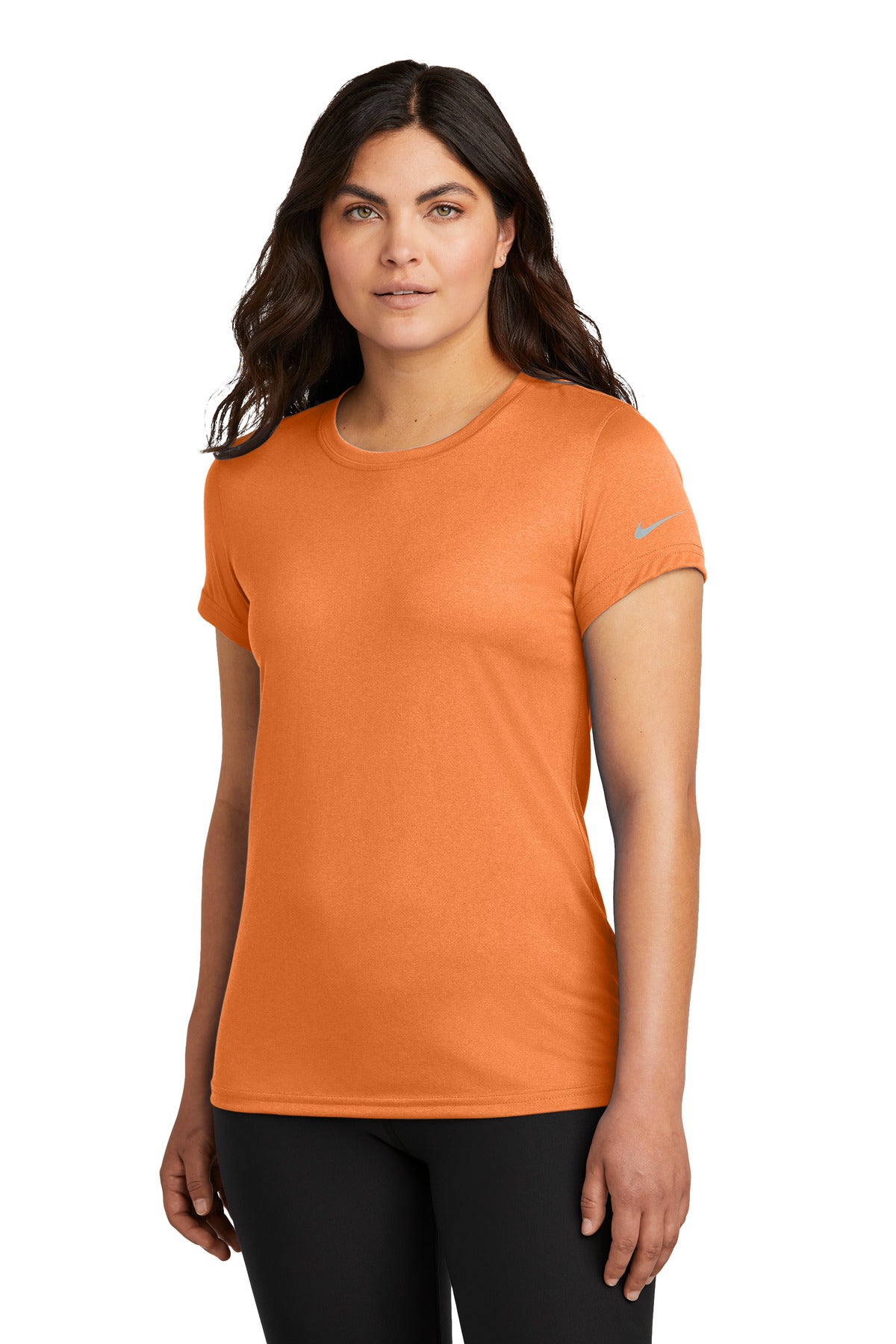 Custom Embroidery or DTF Print - Nike Women's Swoosh Sleeve rLegend Tee NKDX8734