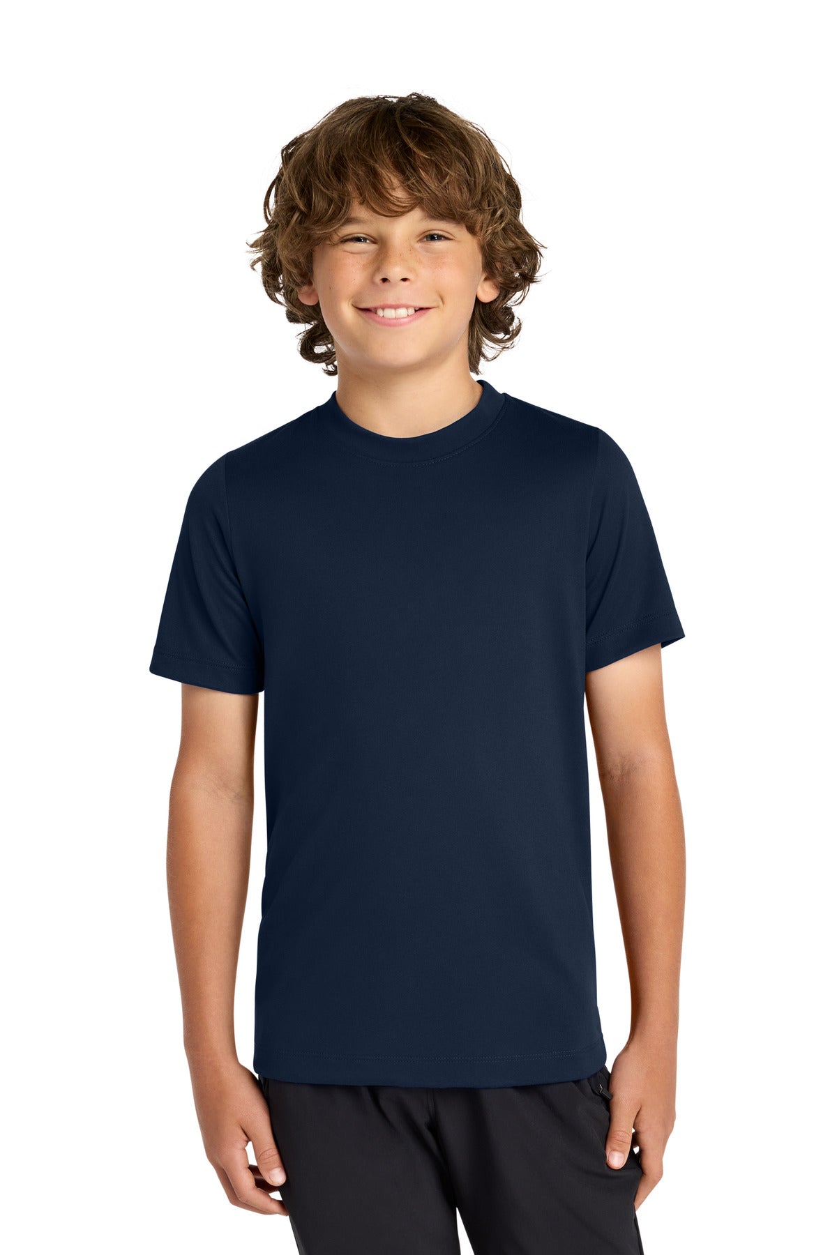 Custom Embroidery or DTF Print - Nike Youth Swoosh Sleeve rLegend Tee NKDX8787