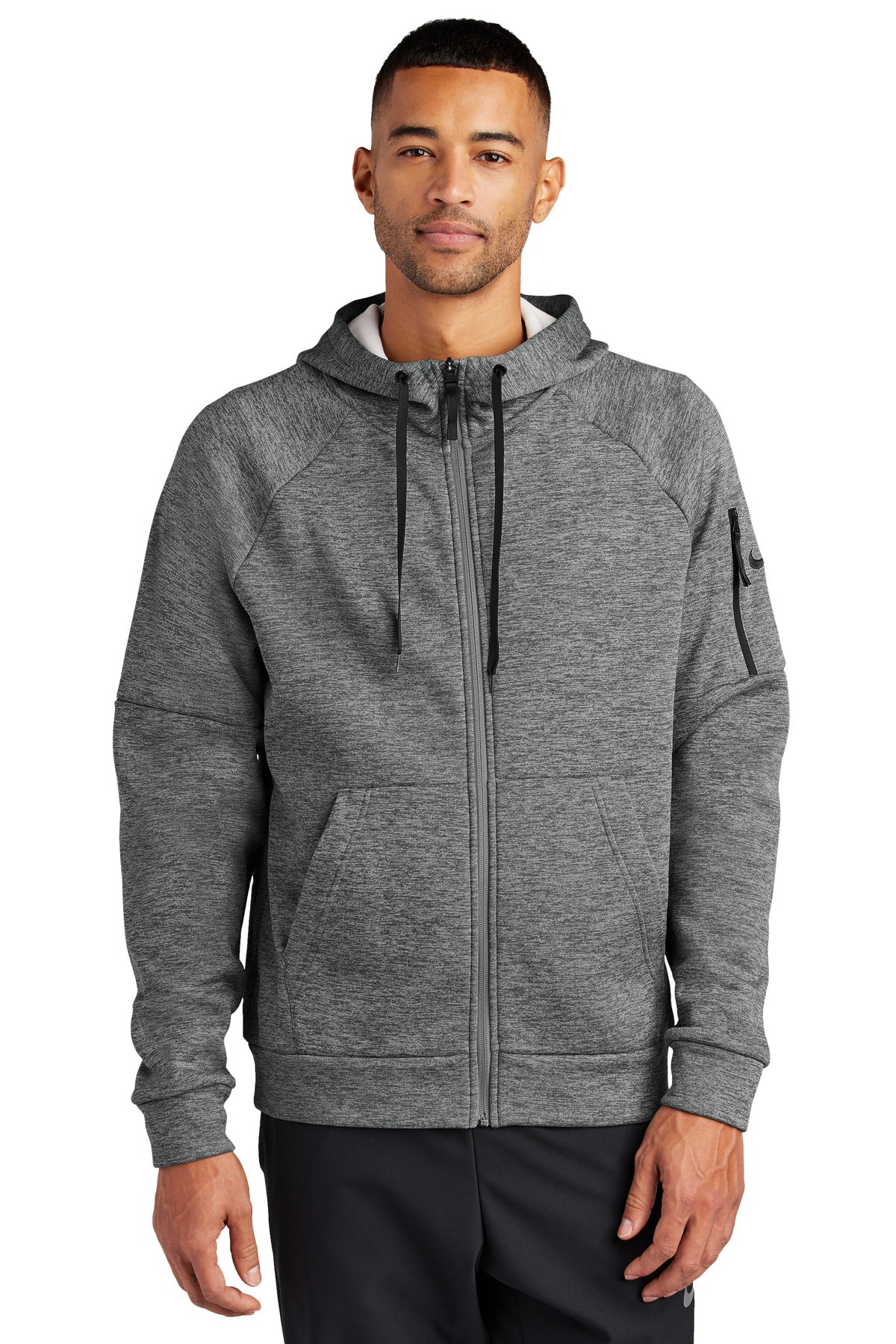 Custom Embroidered - Nike Therma-FIT Pocket Full-Zip Fleece Hoodie NKFD9859