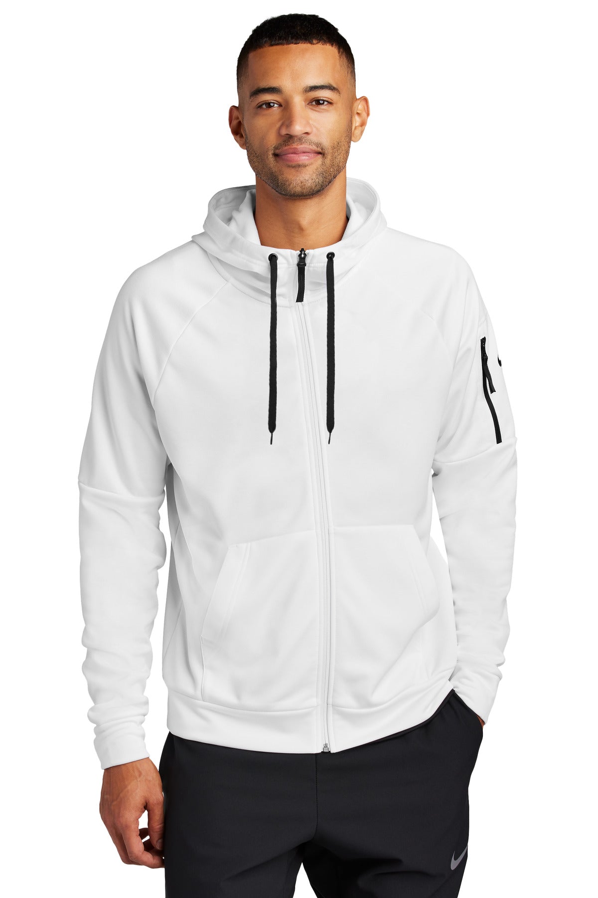 Custom Embroidered - Nike Therma-FIT Pocket Full-Zip Fleece Hoodie NKFD9859