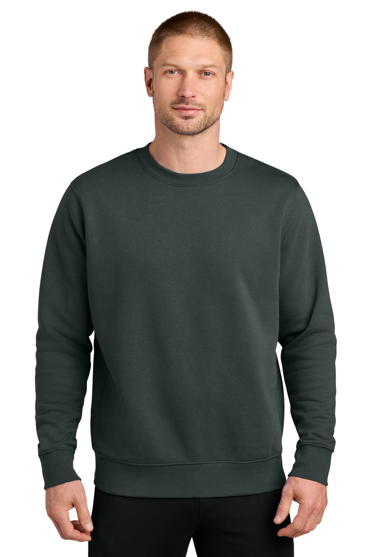 Custom Embroidery or DTF Print - Nike Club Fleece Sleeve Swoosh Crew NKFD9863