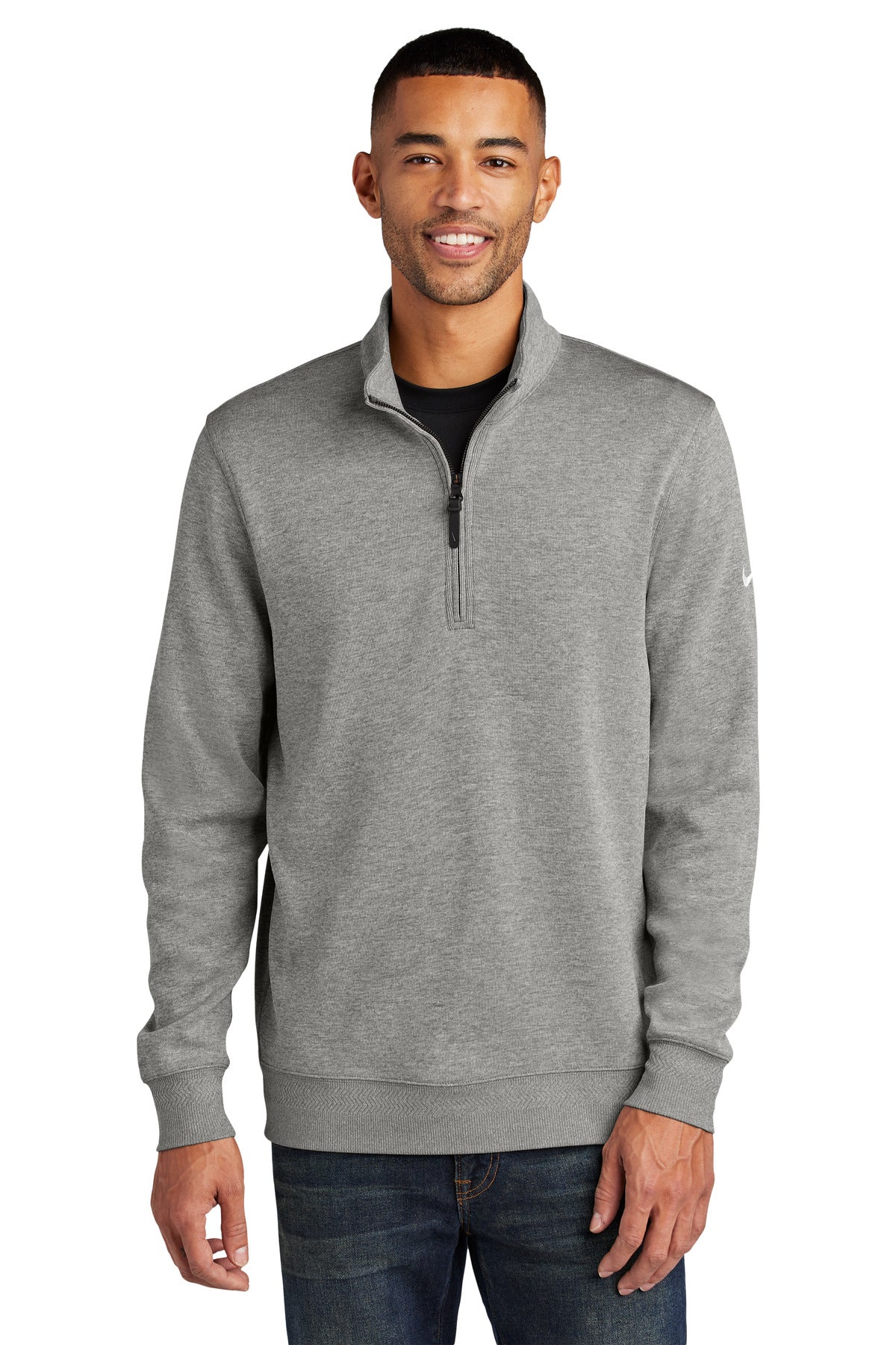 Custom Embroidery or DTF Print - Nike Dri-FIT Corporate 1/2-Zip NKFD9892