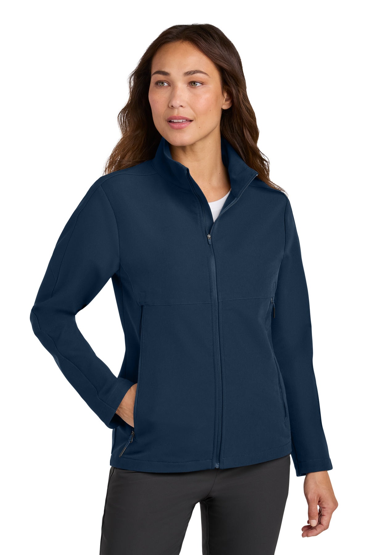 Custom Embroidery or DTF Print - Nike Women's Full-Zip Soft Shell Jacket NKHM7937