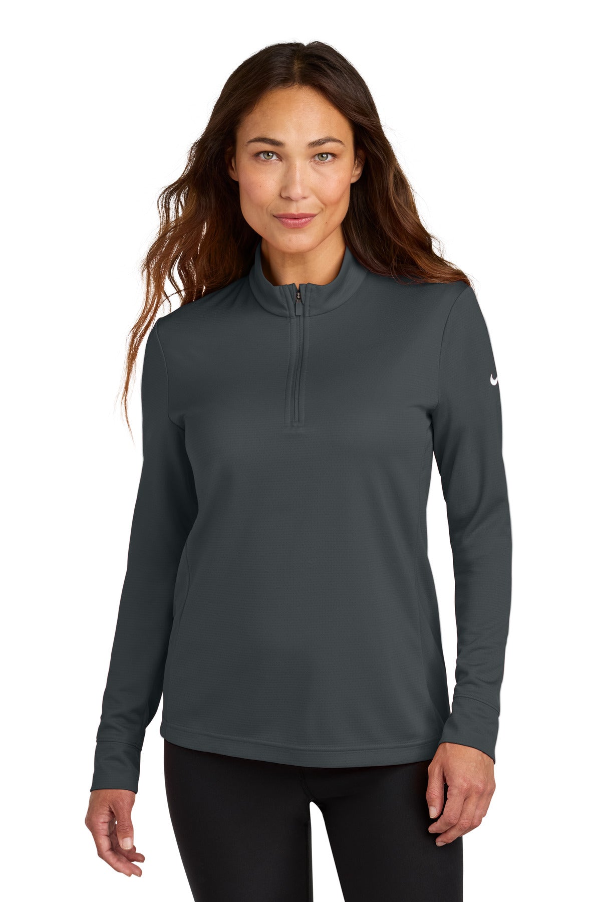 Custom Embroidered - Nike Women's Essential 1/2-Zip Cover-Up NKHM7969