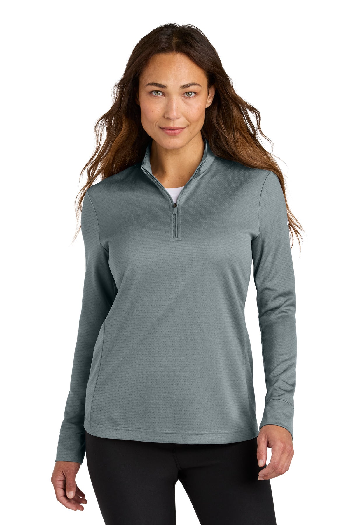 Custom Embroidery or DTF Print - Nike Women's Essential 1/2-Zip Cover-Up NKHM7969