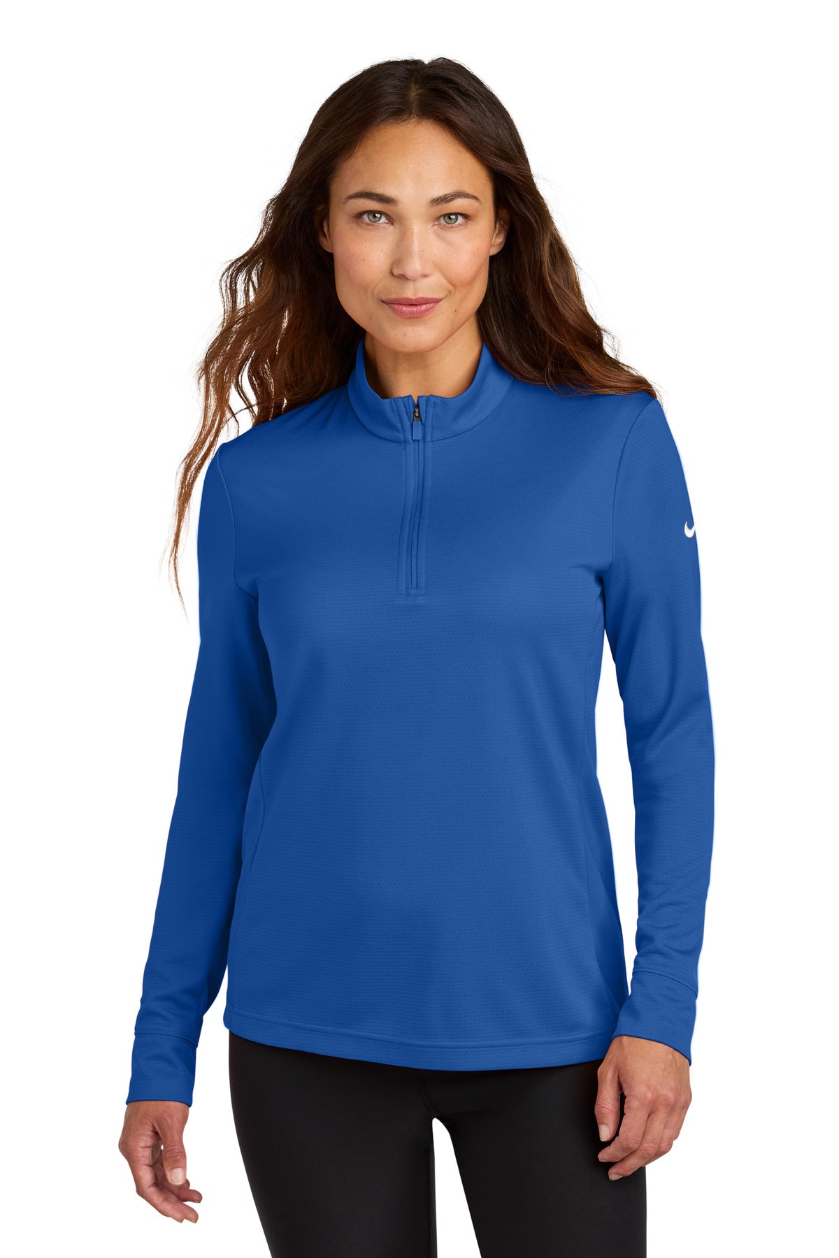 Custom Embroidery or DTF Print - Nike Women's Essential 1/2-Zip Cover-Up NKHM7969