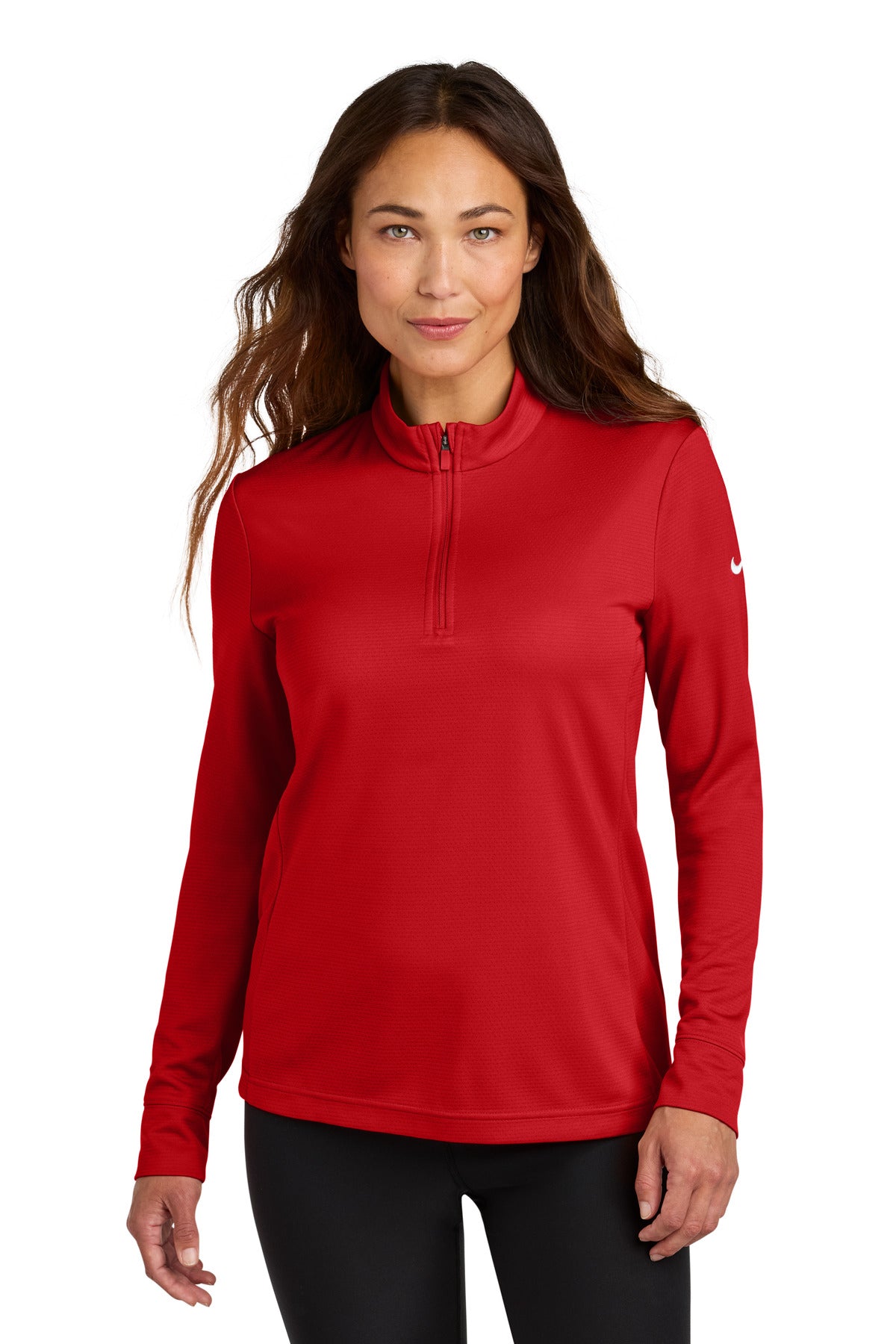 Custom Embroidery or DTF Print - Nike Women's Essential 1/2-Zip Cover-Up NKHM7969