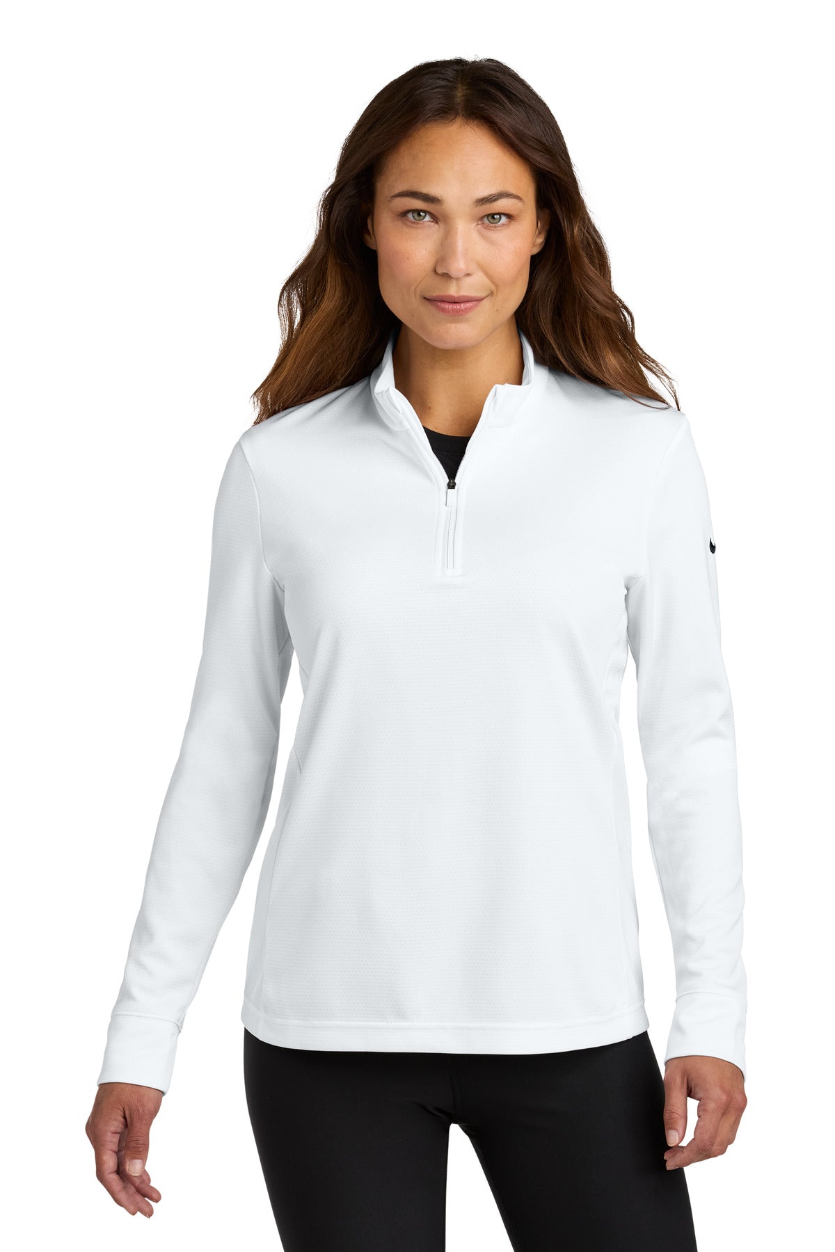 Custom Embroidered - Nike Women's Essential 1/2-Zip Cover-Up NKHM7969