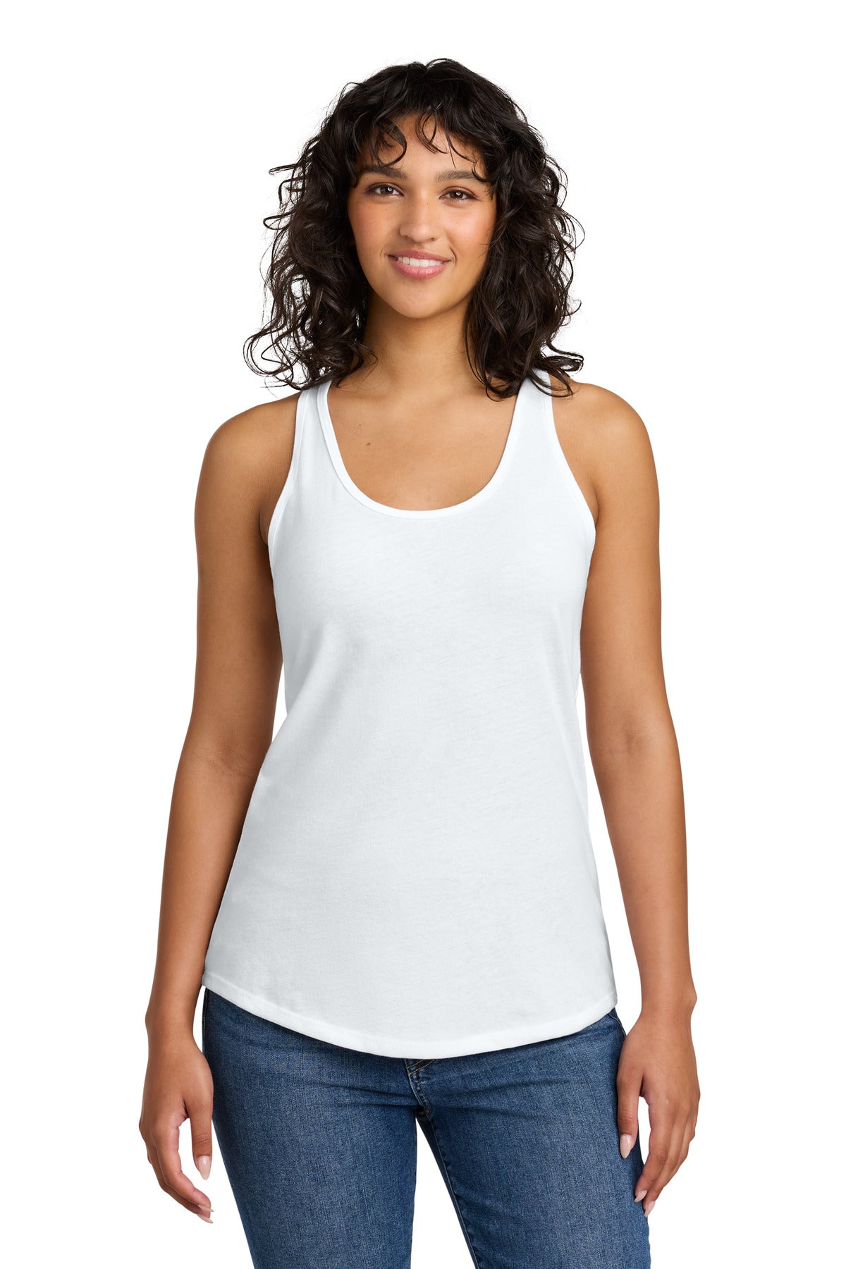 Custom Embroidery or DTF Print - Next Level Apparel ®  Women's Ideal Racerback Tank NL1533