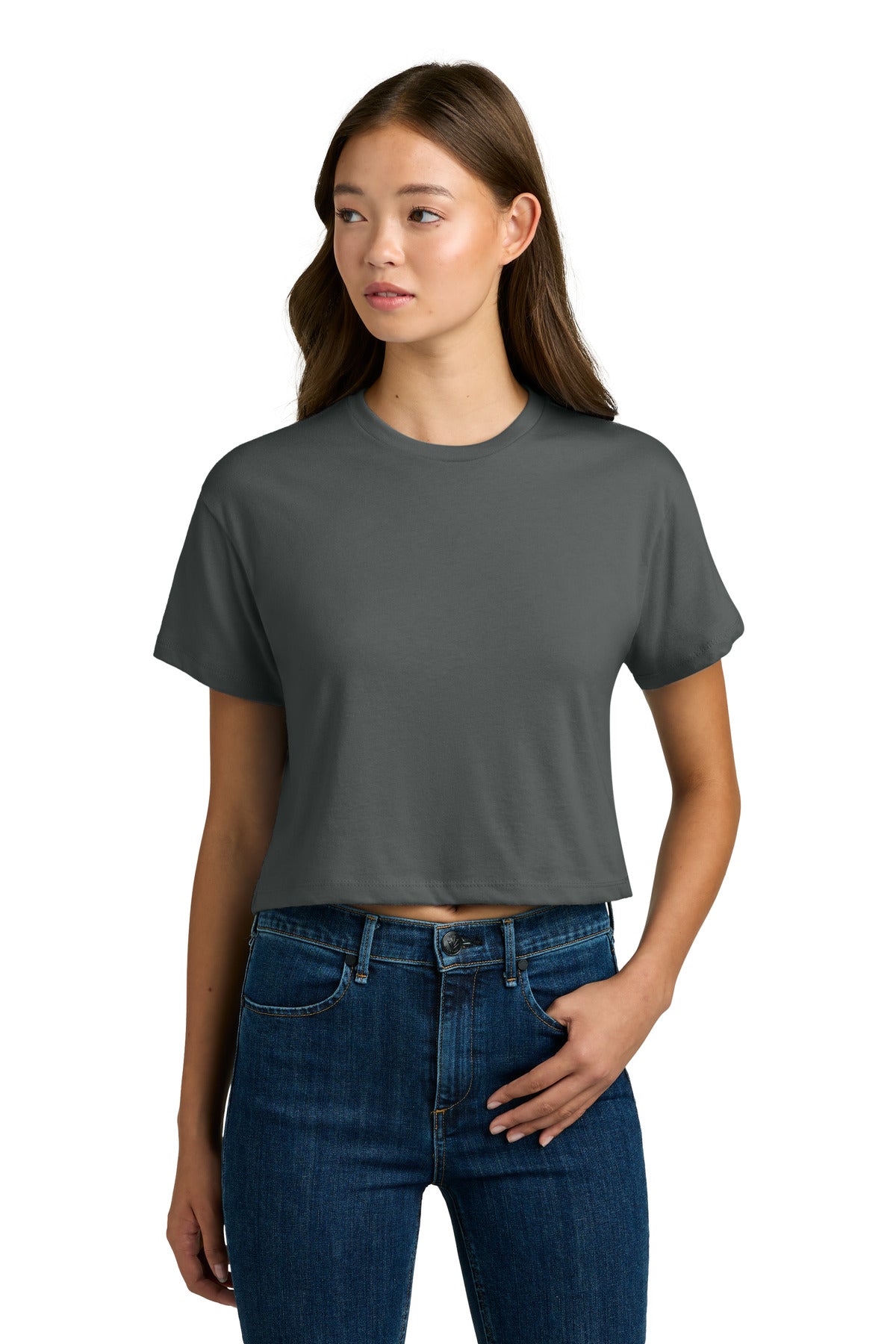 Custom Embroidery or DTF Print - Next Level Apparel ®  Women's Ideal Crop Top NL1580